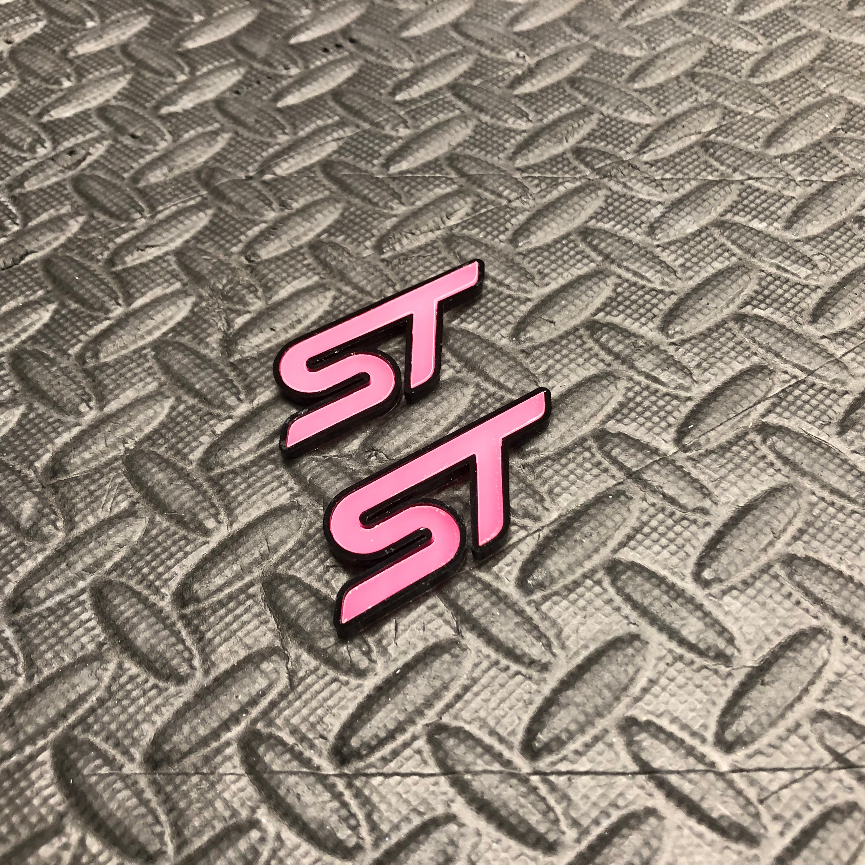 B Pillar Badge Plate Set - ST / RS / ZS Logos