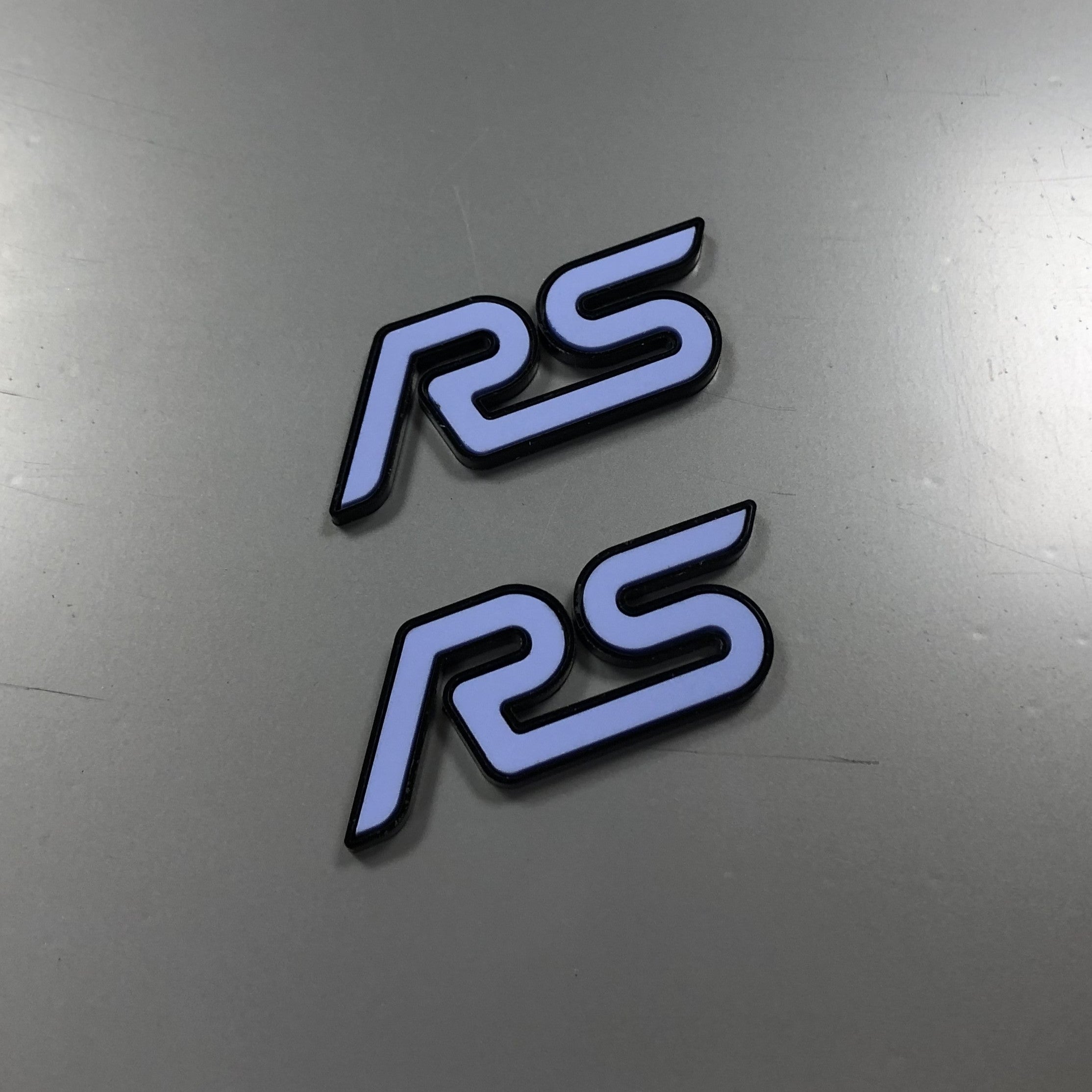 B Pillar Badge Plate Set - ST / RS / ZS Logos
