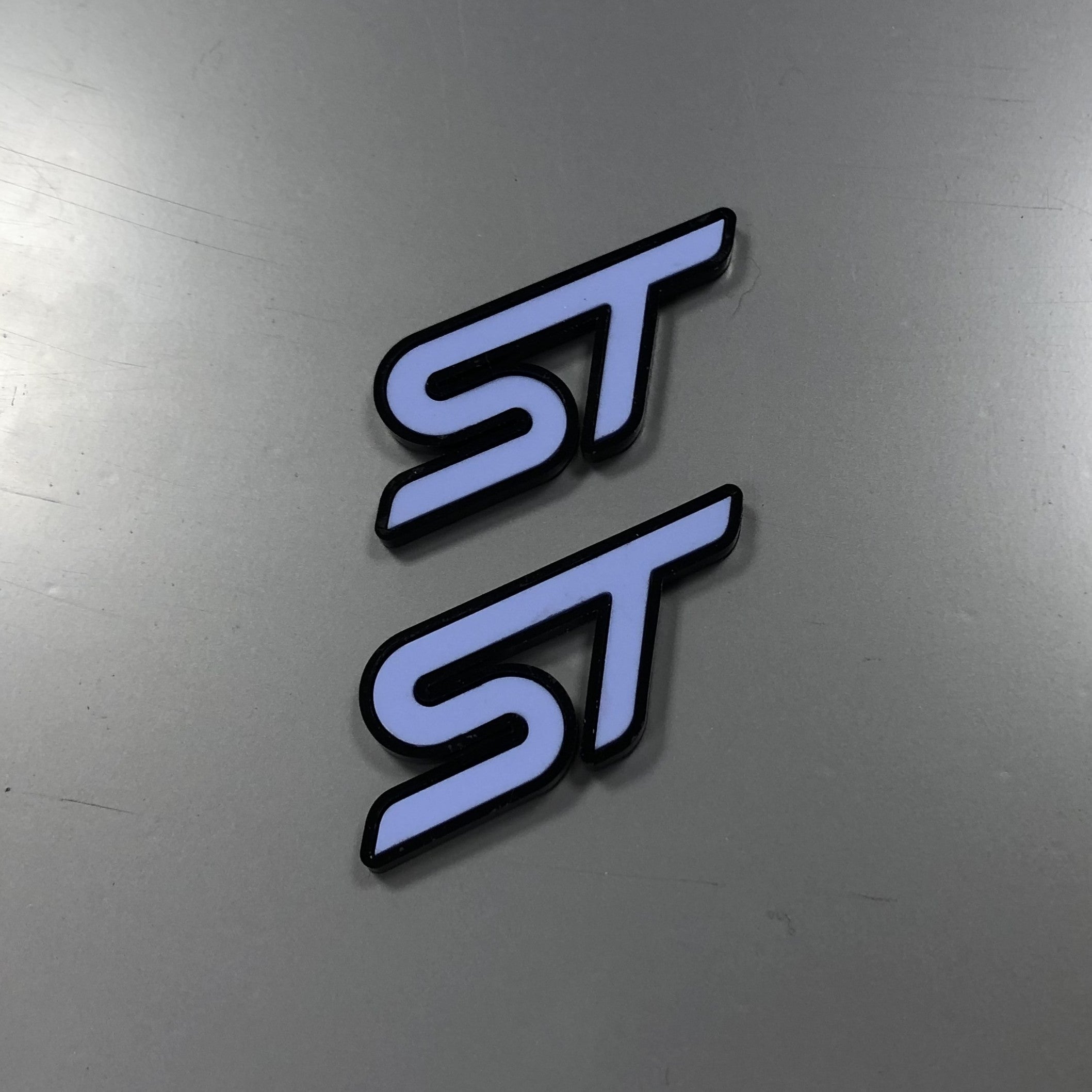 B Pillar Badge Plate Set - ST / RS / ZS Logos