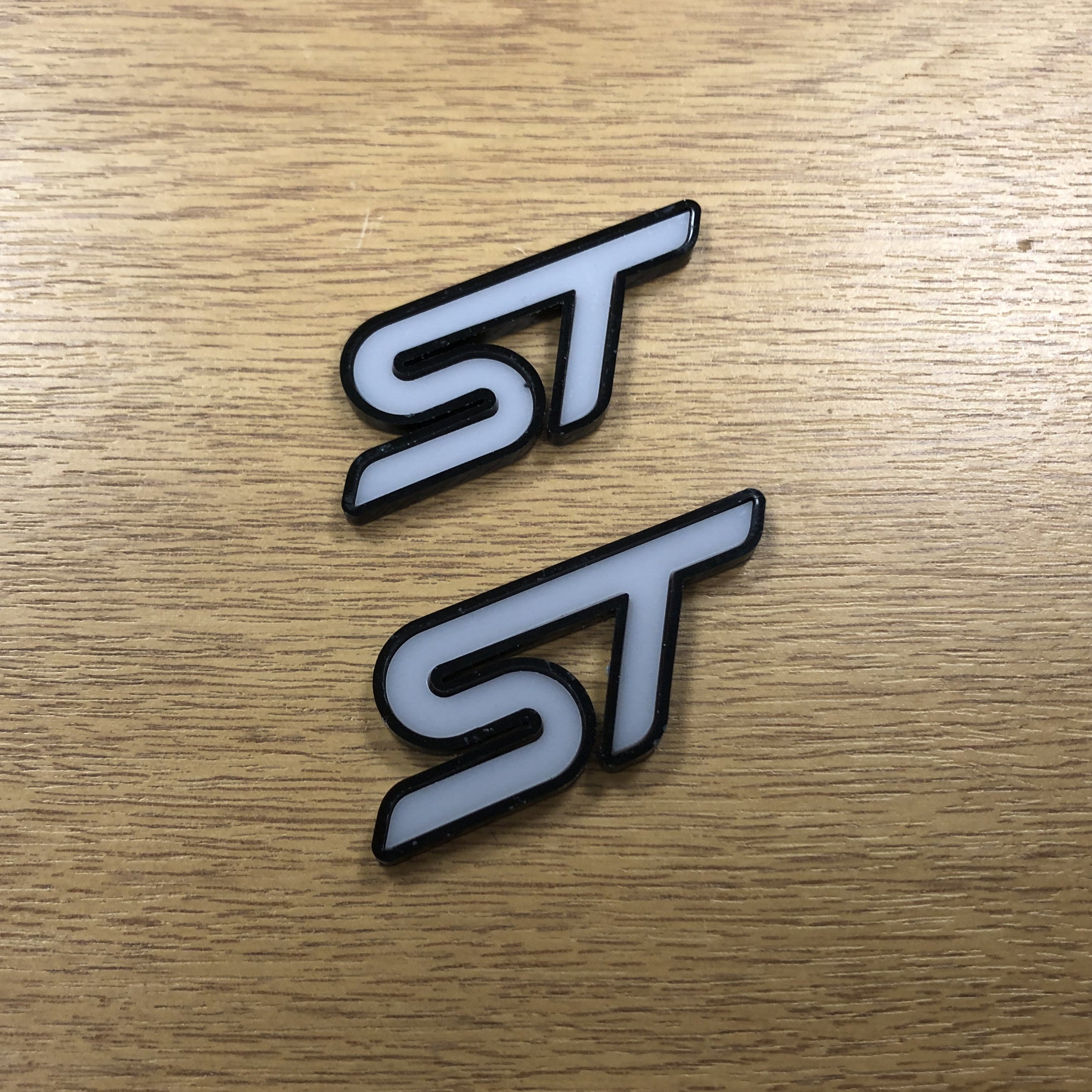 B Pillar Badge Plate Set - ST / RS / ZS Logos