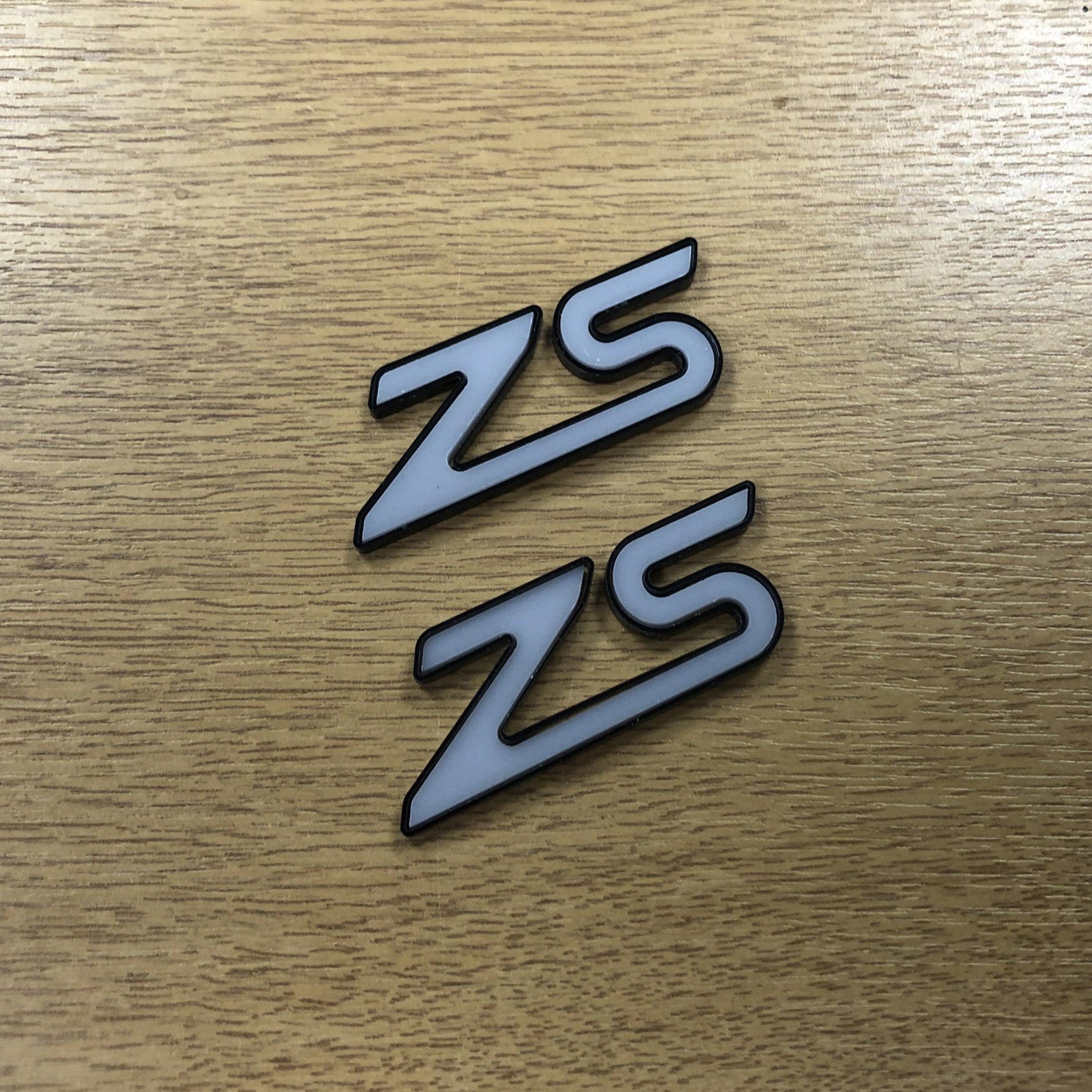 B Pillar Badge Plate Set - ST / RS / ZS Logos