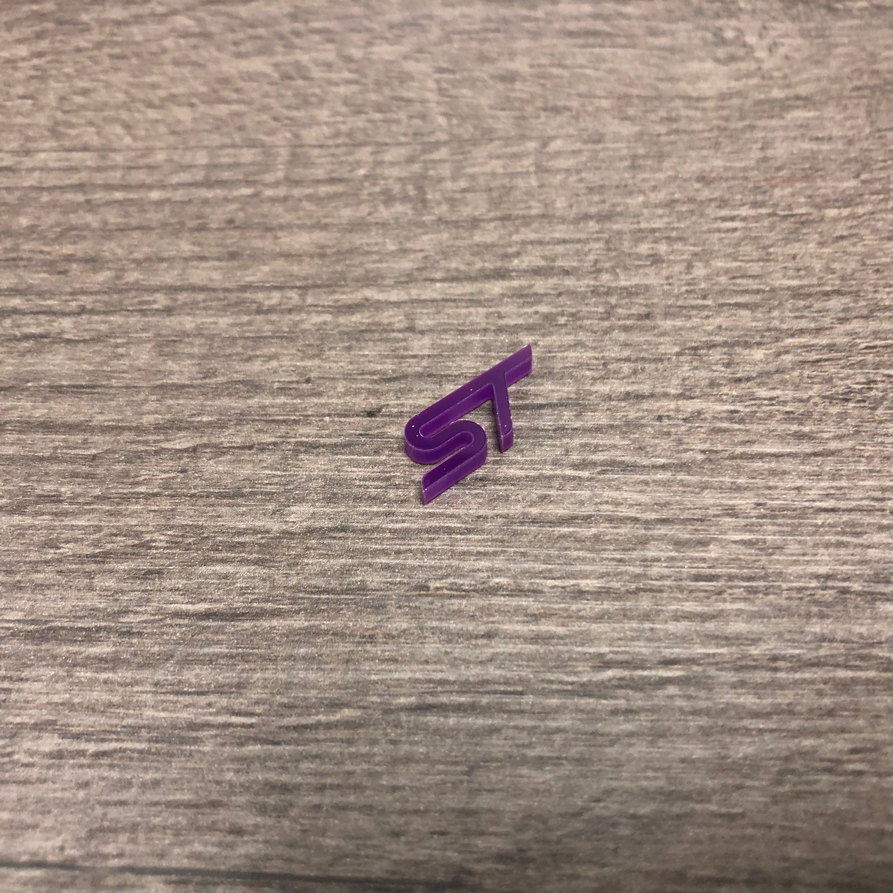 ST Logo Acrylic Badges