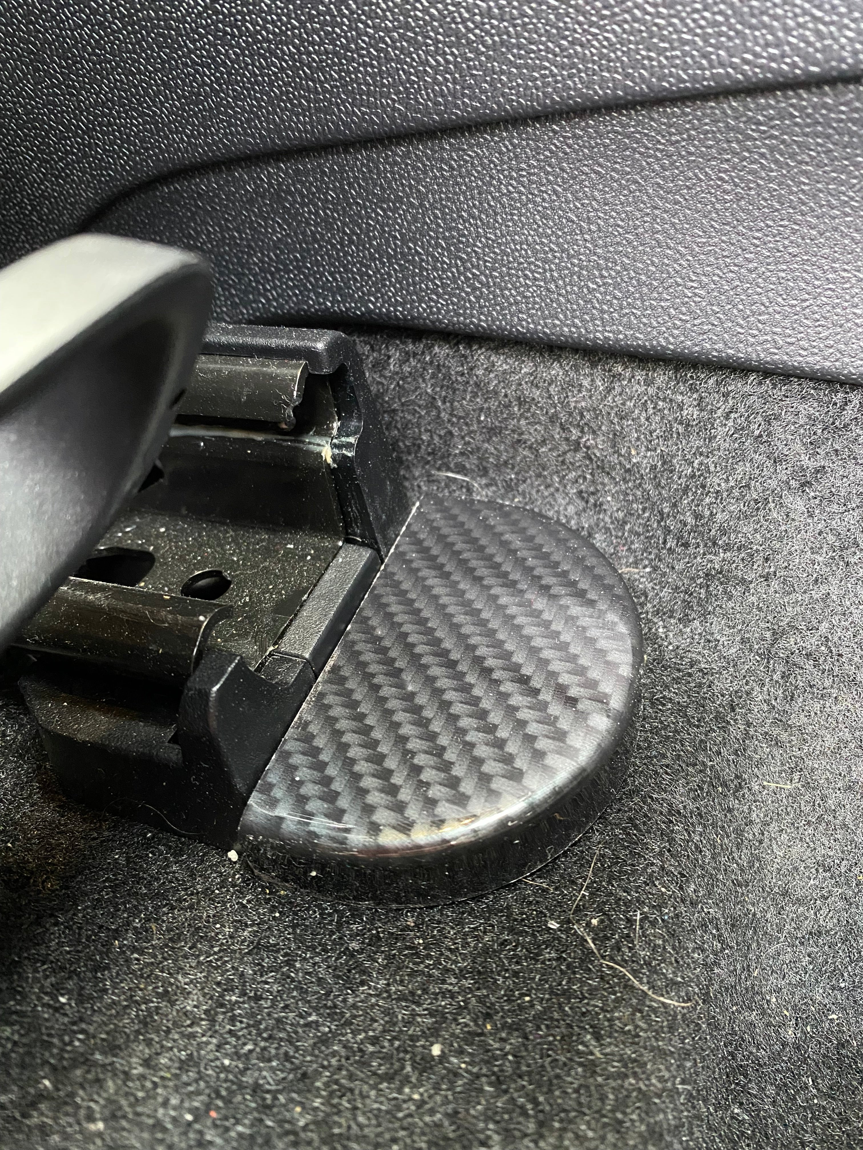 Seat Rail End Covers - Mk8/8.5 Fiesta