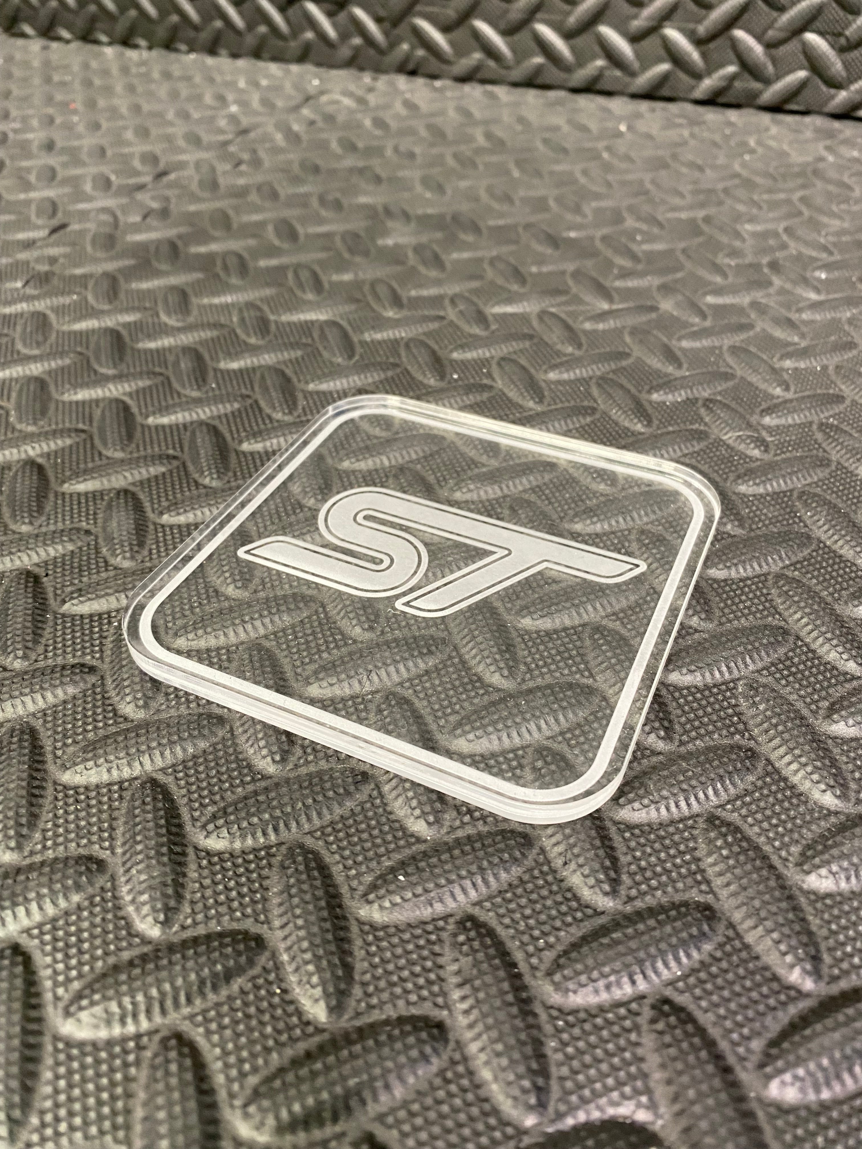 Engraved Drinks Coaster - RS / ST Logos