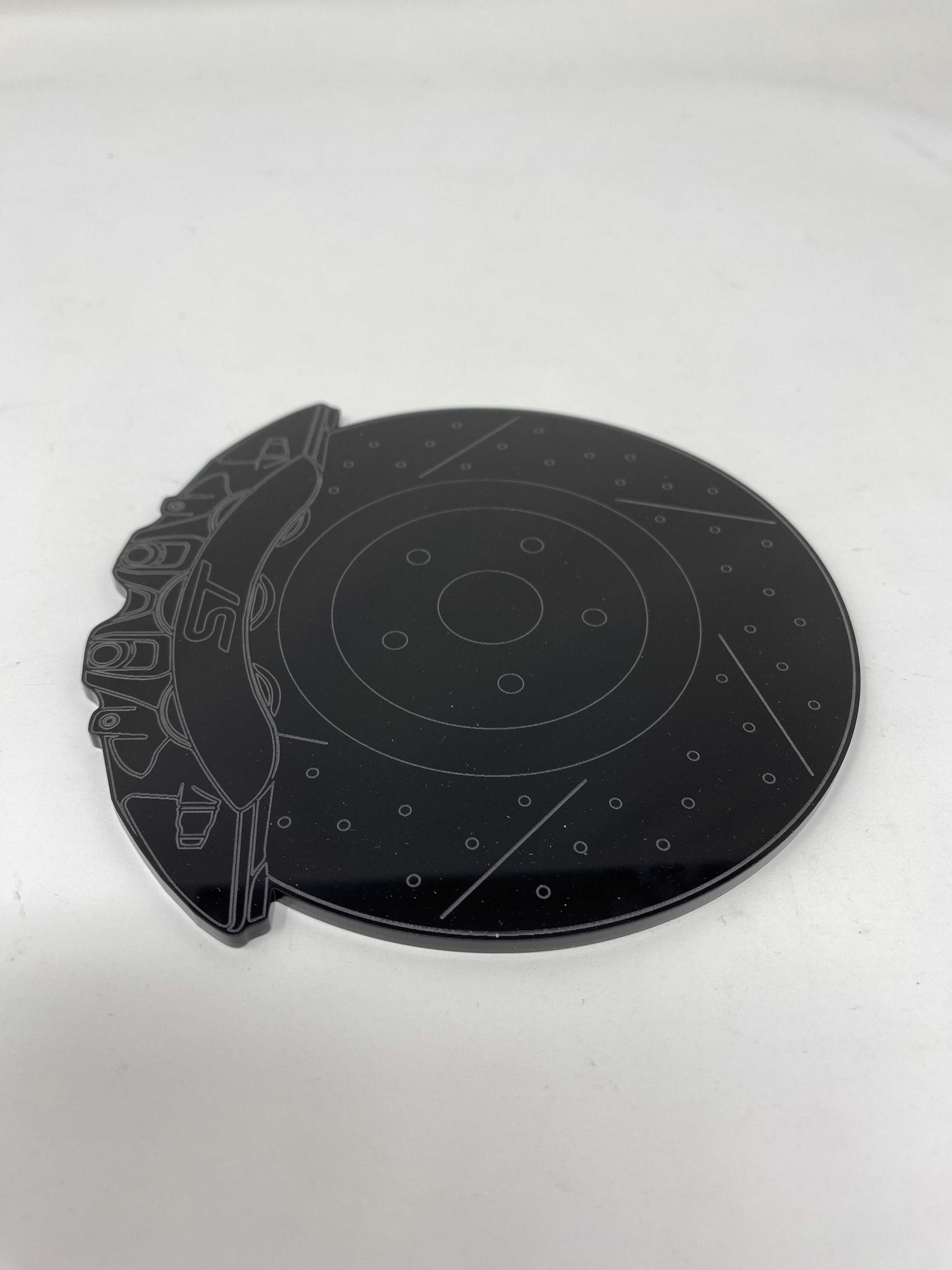 Brake Disc / Caliper Engraved Drinks Coaster - RS / ST / VXR
