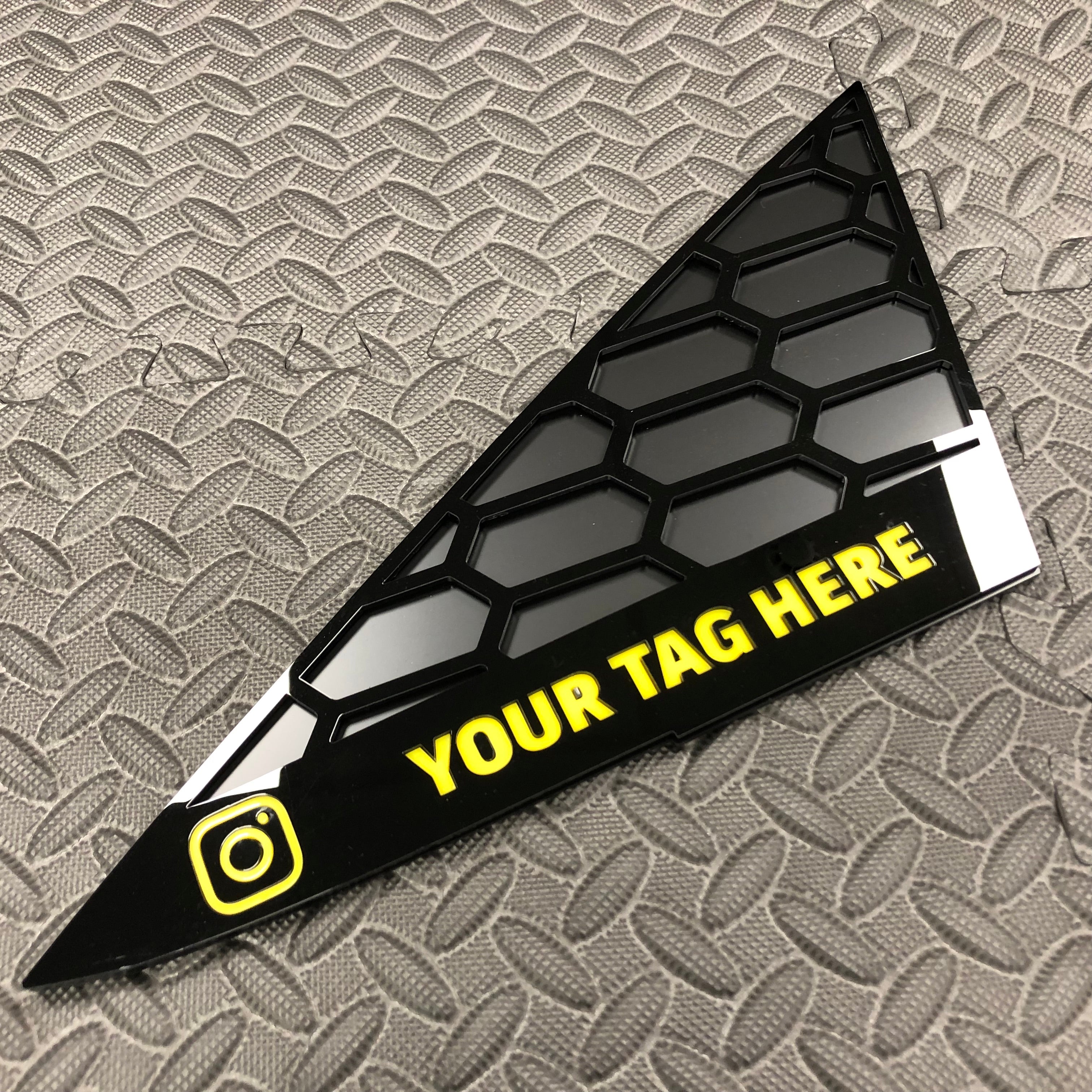 Inserts de vitres de custode avant pour Opel Astra J (y compris VXR OPC) (paire)