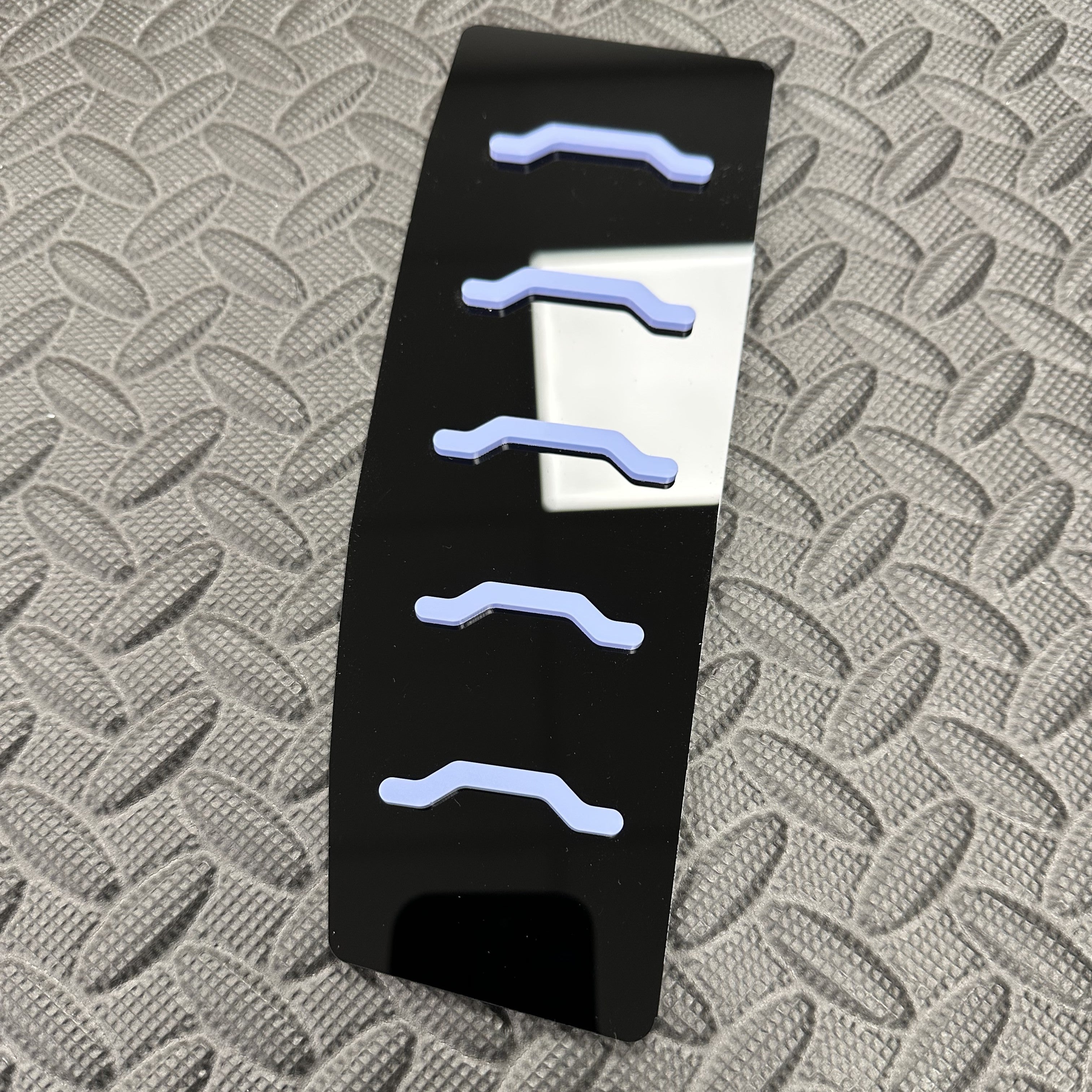 Proform Dead Pedal / Foot Rest Plate (4D Acrylic) - Fits Hyundai i20N