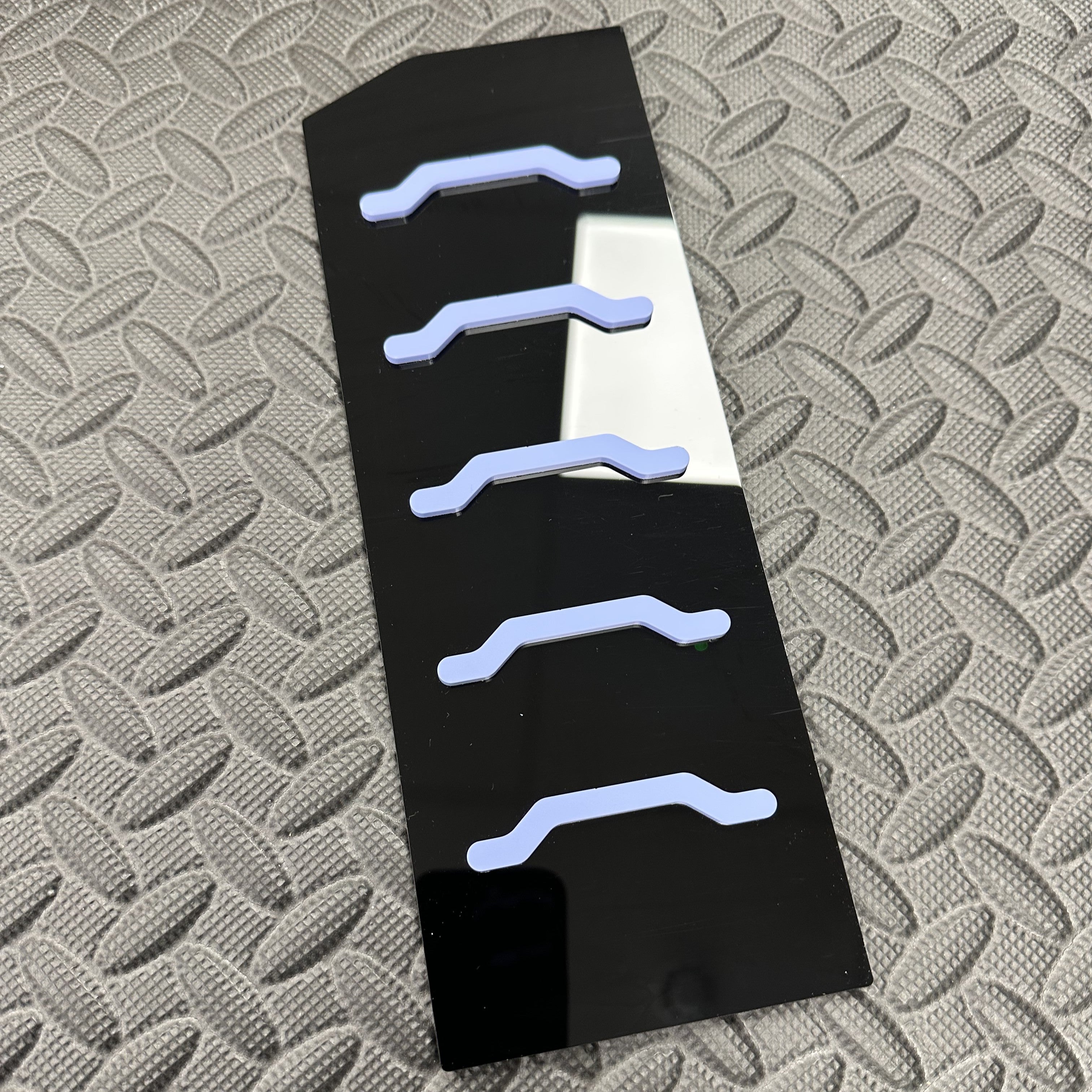 Proform Dead Pedal / Foot Rest Plate (4D Acrylic) - Fits Hyundai i20N