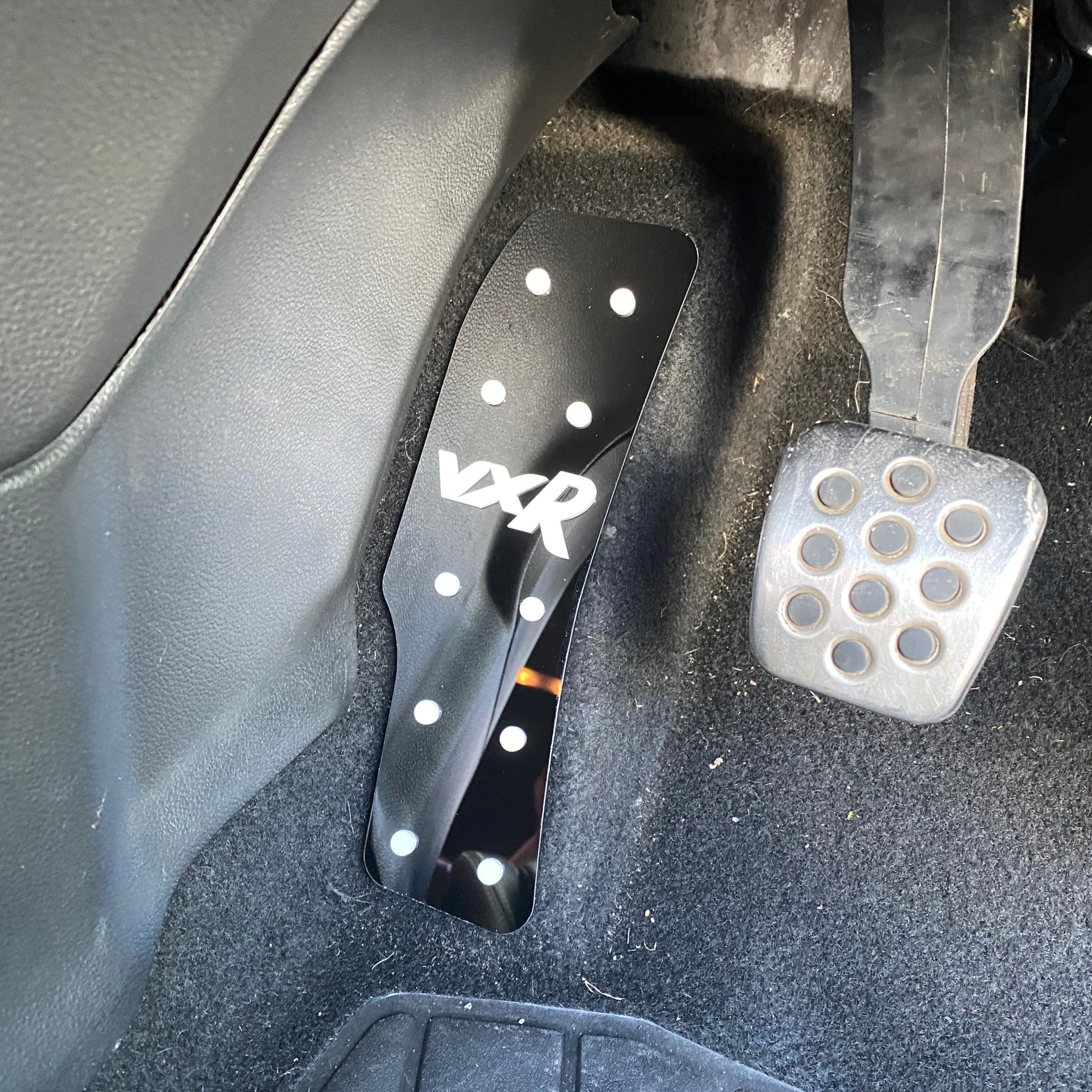 Dead Pedal / Foot Rest Plate - Vauxhall Astra J VXR (4D Acrylic)