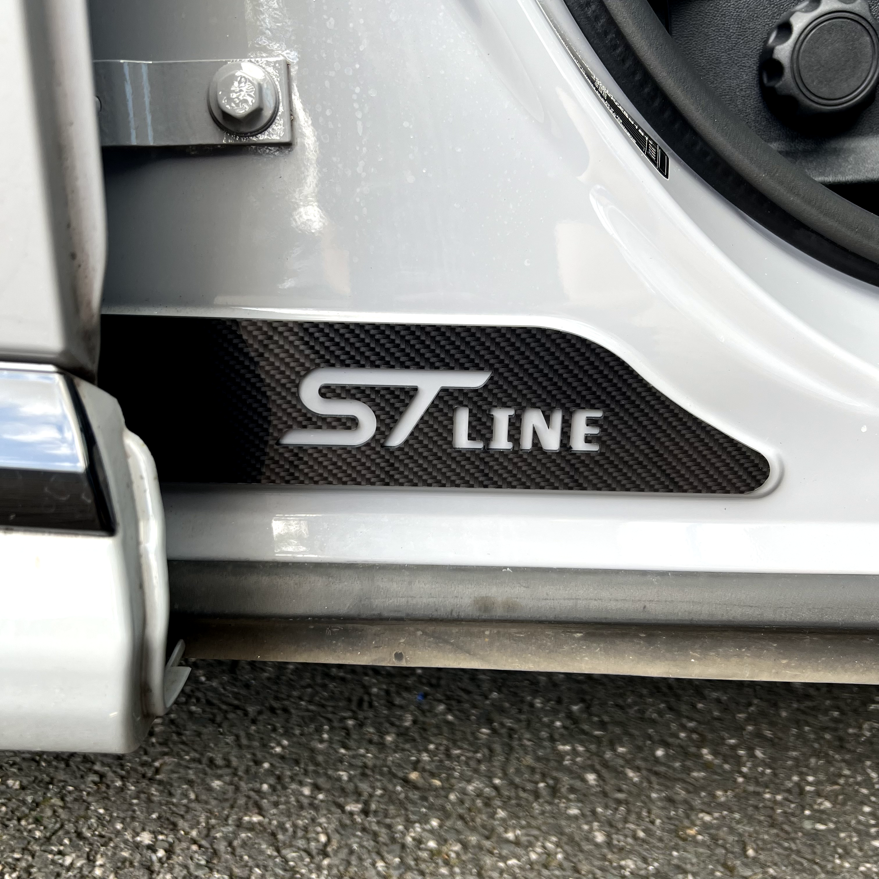 Mk2 Puma ST Totpedal / Fußstützenplatte (4D-Acryl)