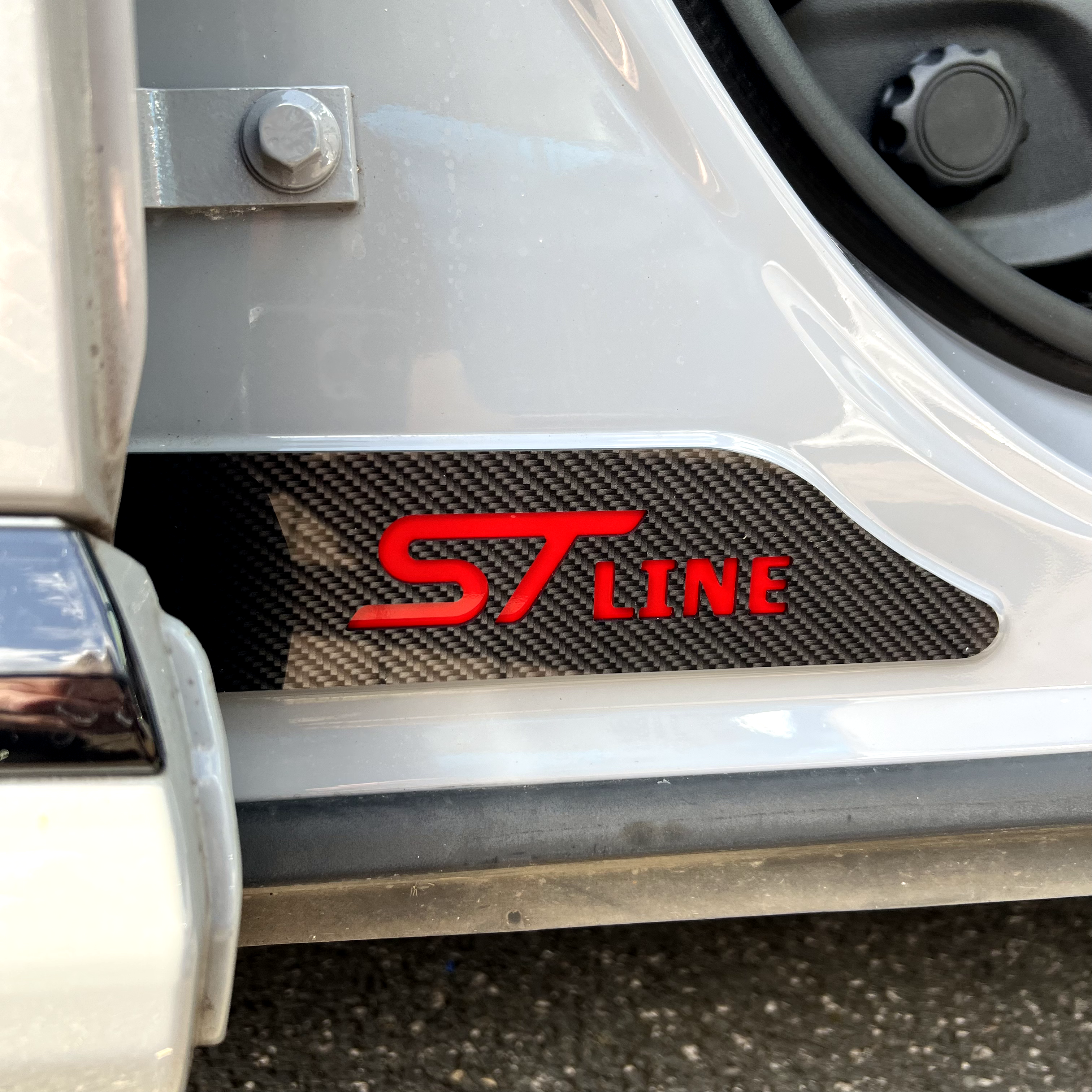 Mk2 Puma ST Totpedal / Fußstützenplatte (4D-Acryl)