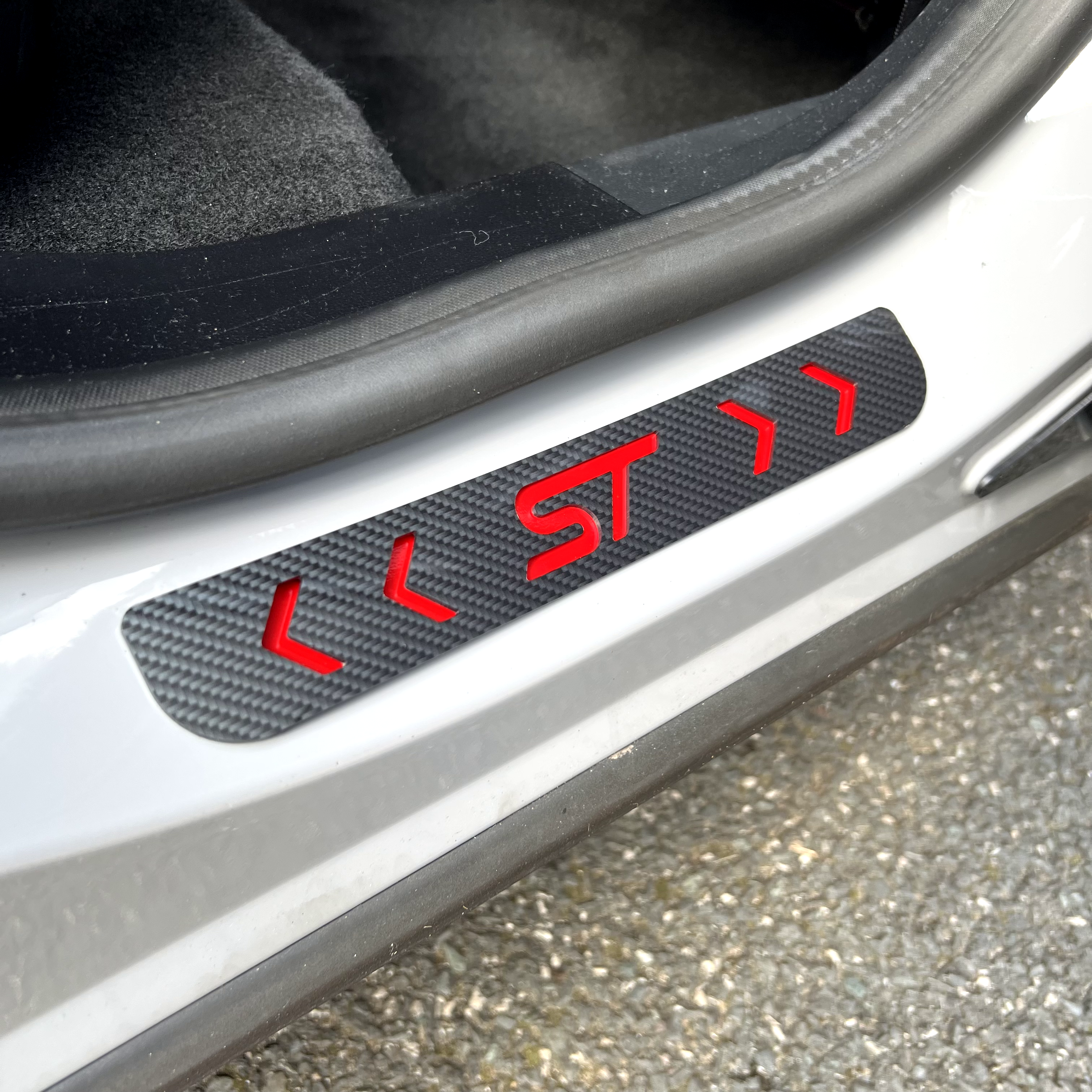 Mk2 Puma ST Totpedal / Fußstützenplatte (4D-Acryl)