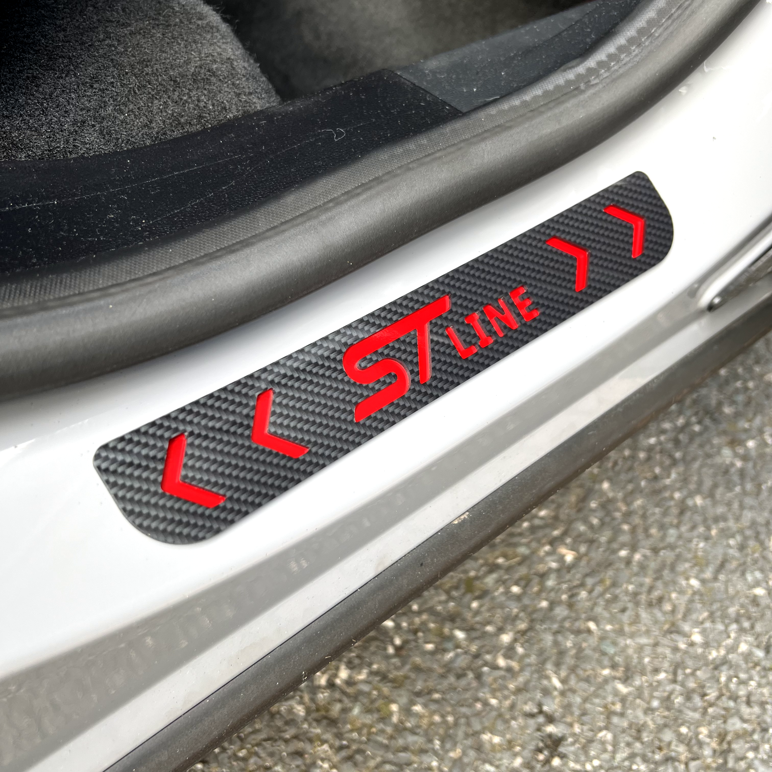 Mk2 Puma ST Totpedal / Fußstützenplatte (4D-Acryl)