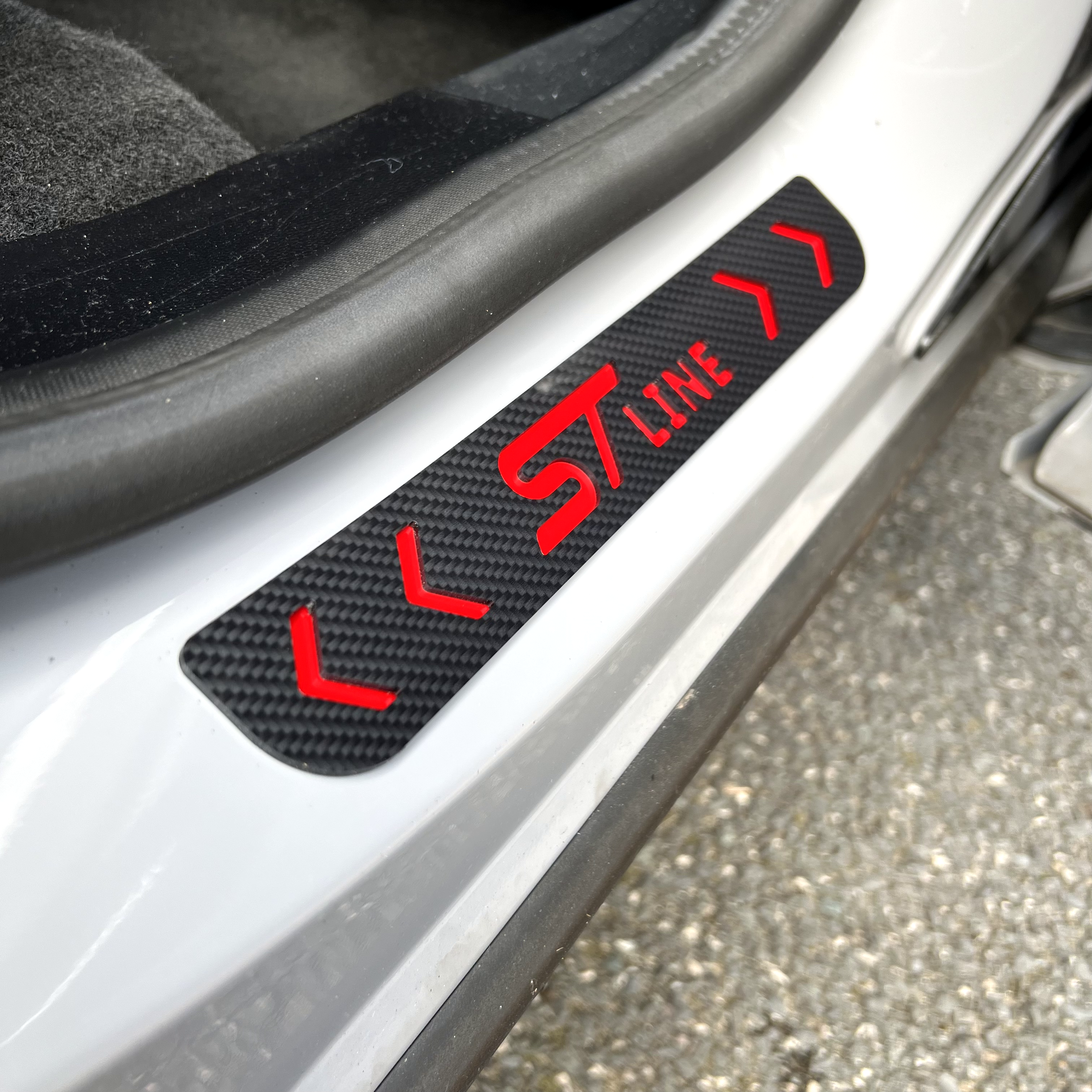 Mk2 Puma ST Totpedal / Fußstützenplatte (4D-Acryl)