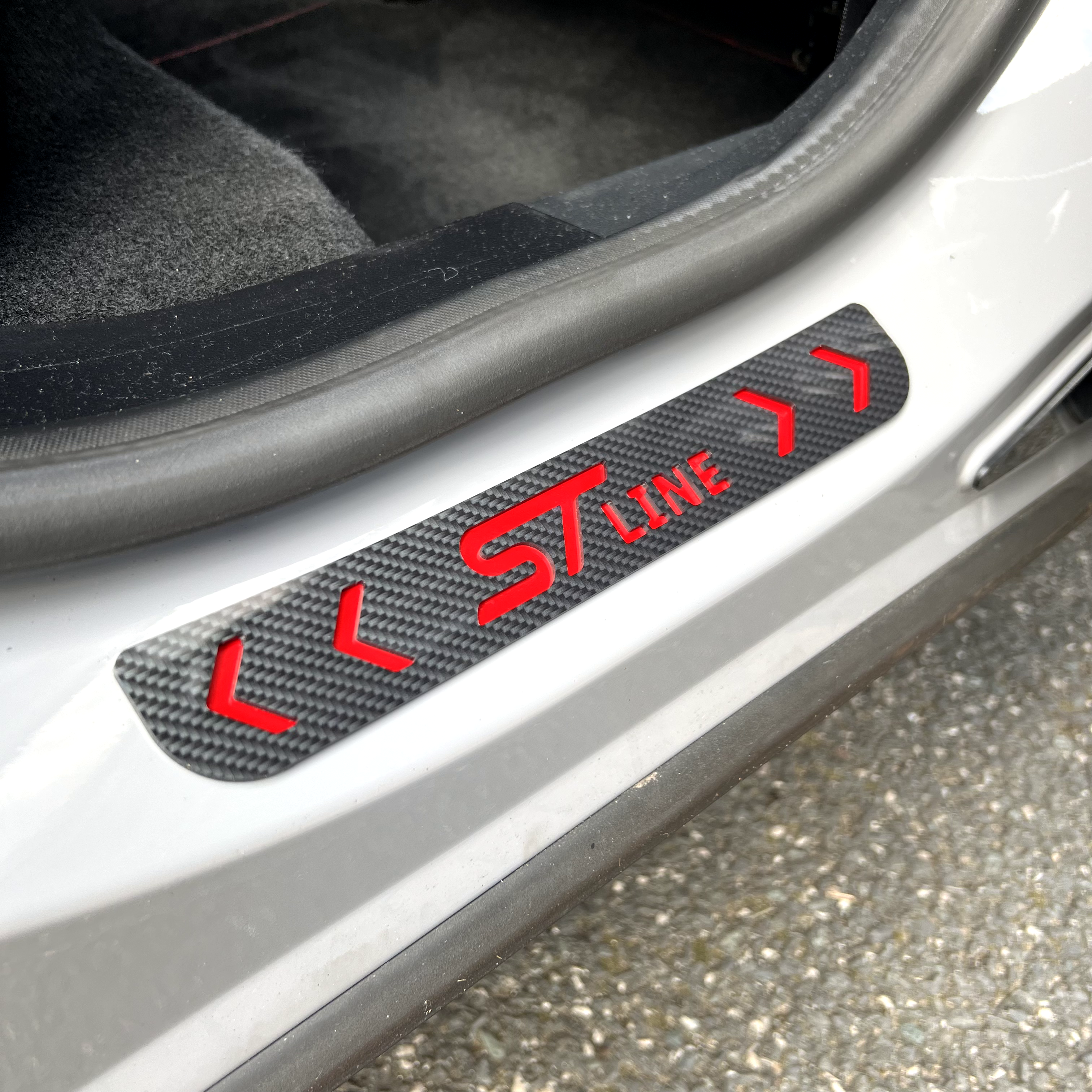 Mk2 Puma ST Totpedal / Fußstützenplatte (4D-Acryl)