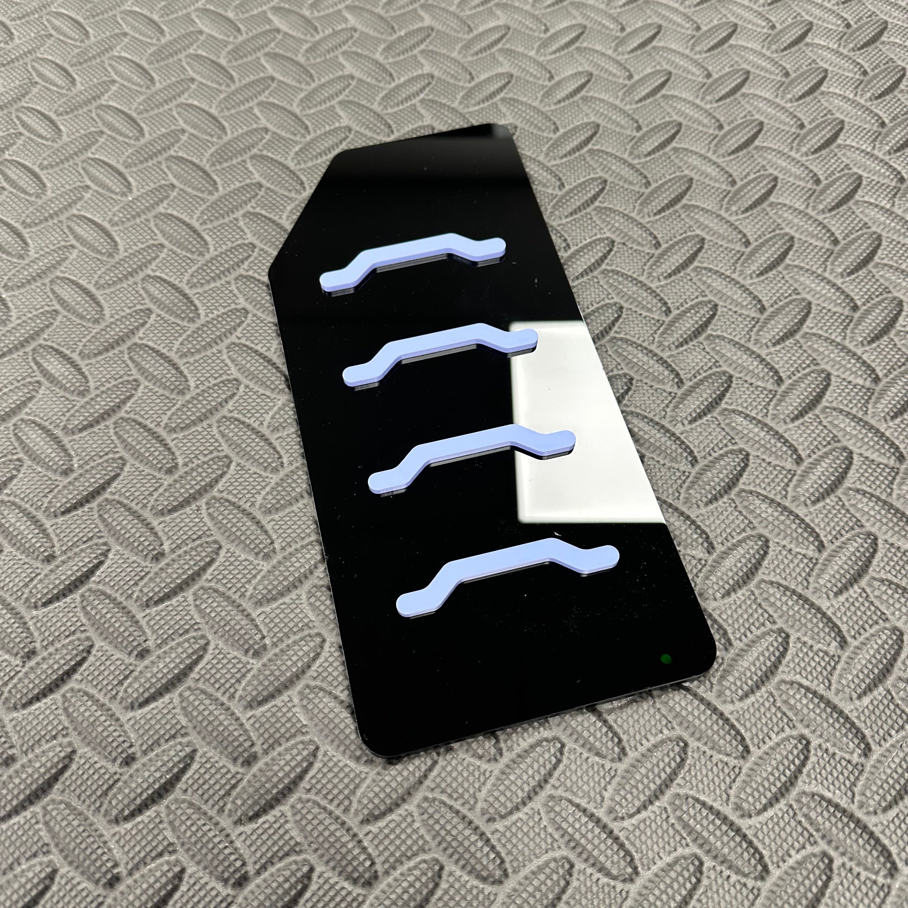 Proform Dead Pedal / Foot Rest Plate (4D Acrylic) - Fits Hyundai i30N