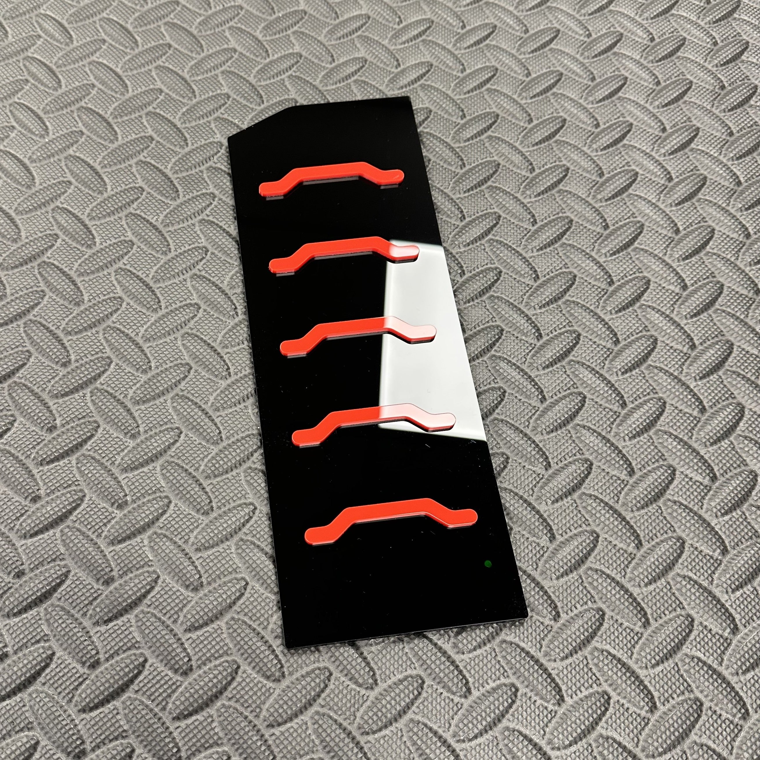 Proform Dead Pedal / Foot Rest Plate (4D Acrylic) - Fits Hyundai i20N