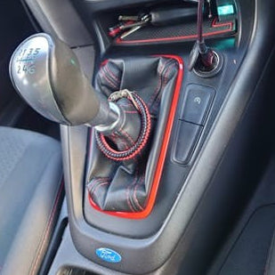 Genuine Ford Mk3.5 Focus Gear Gaiter Ring - Painted Race Red