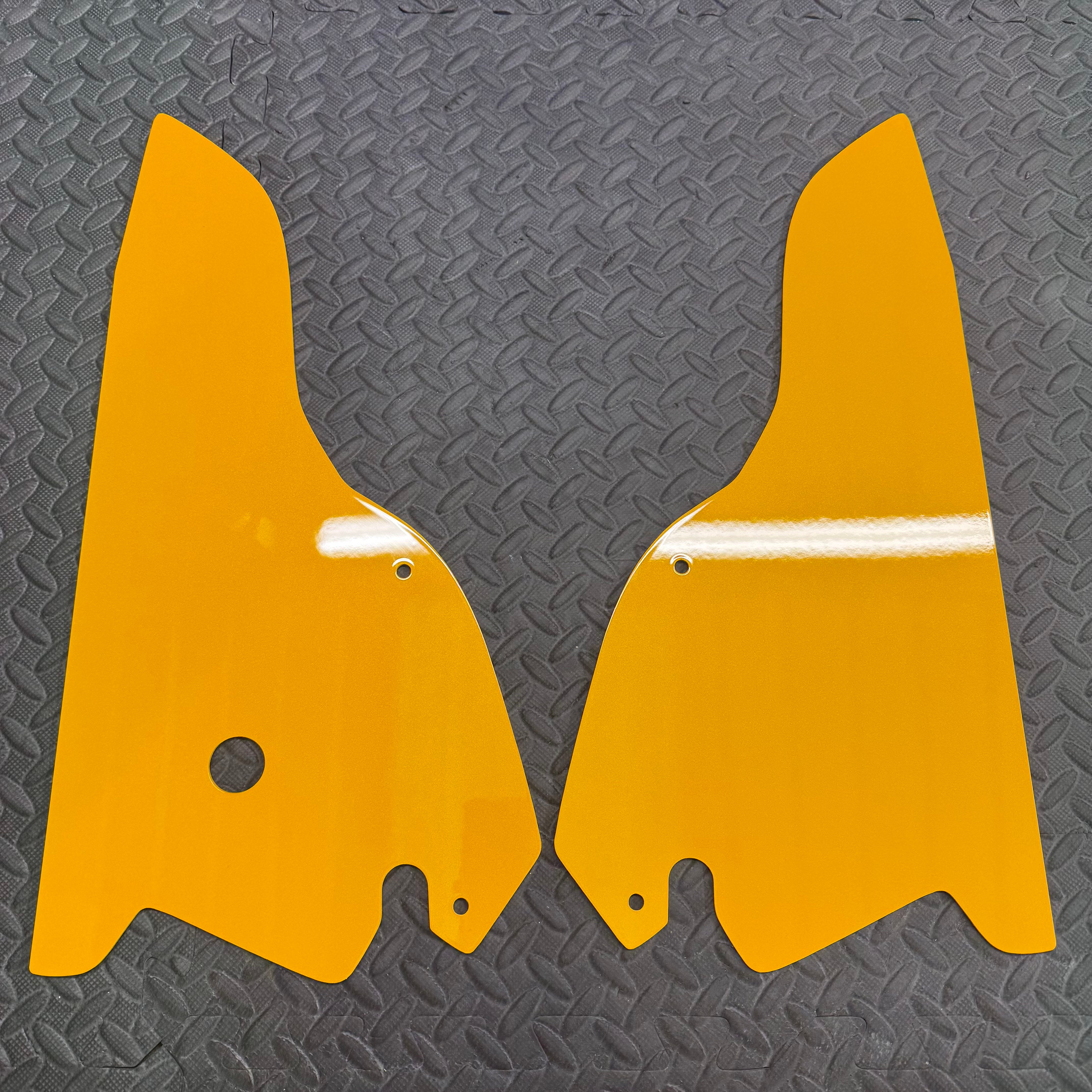 Proform Mk3.5 Focus - Slam Panel Ends - Painted Tangerine Scream