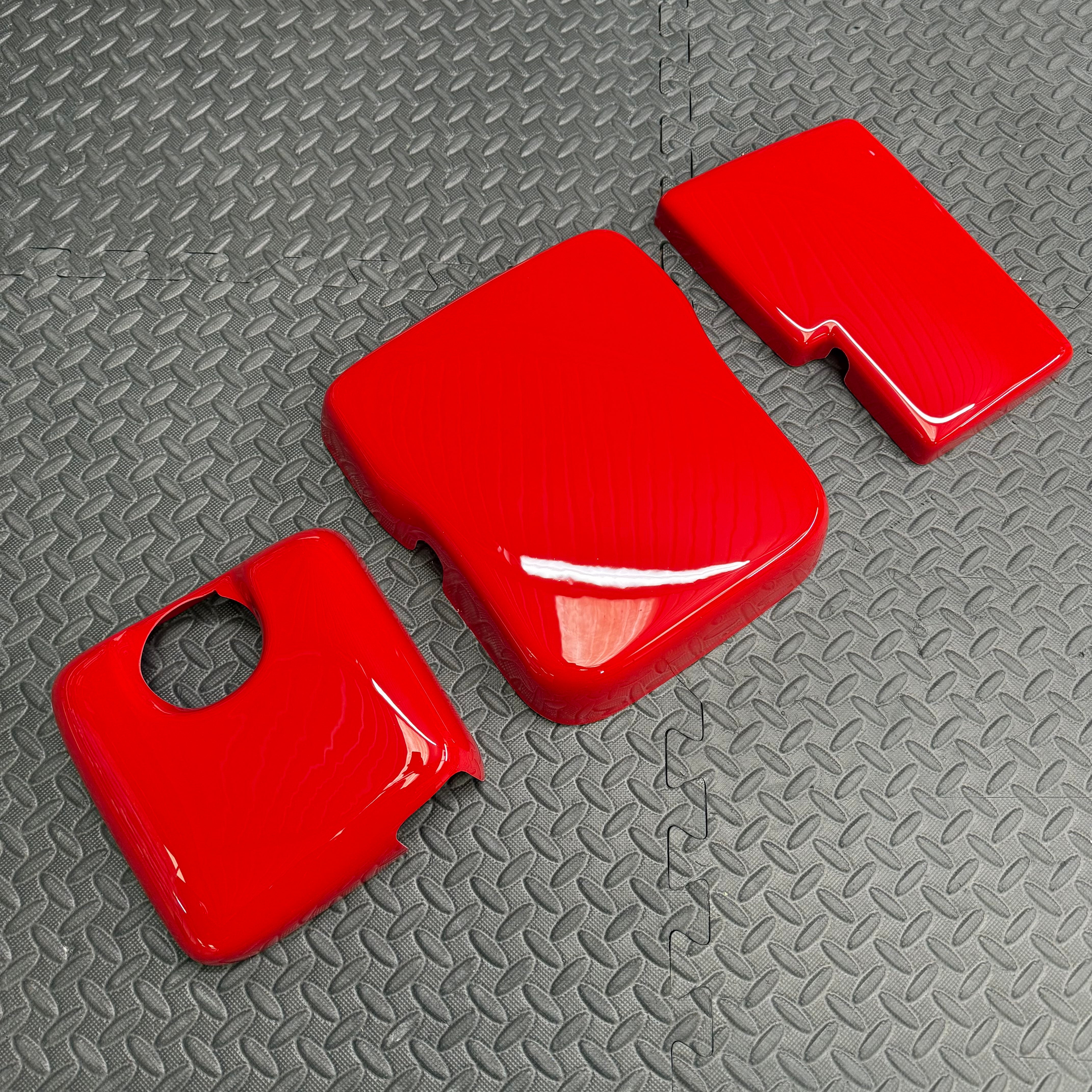 Proform Dress Up Kit - Mk3/3.5 Ford Focus(Diesel) - Gloss Red Plastic