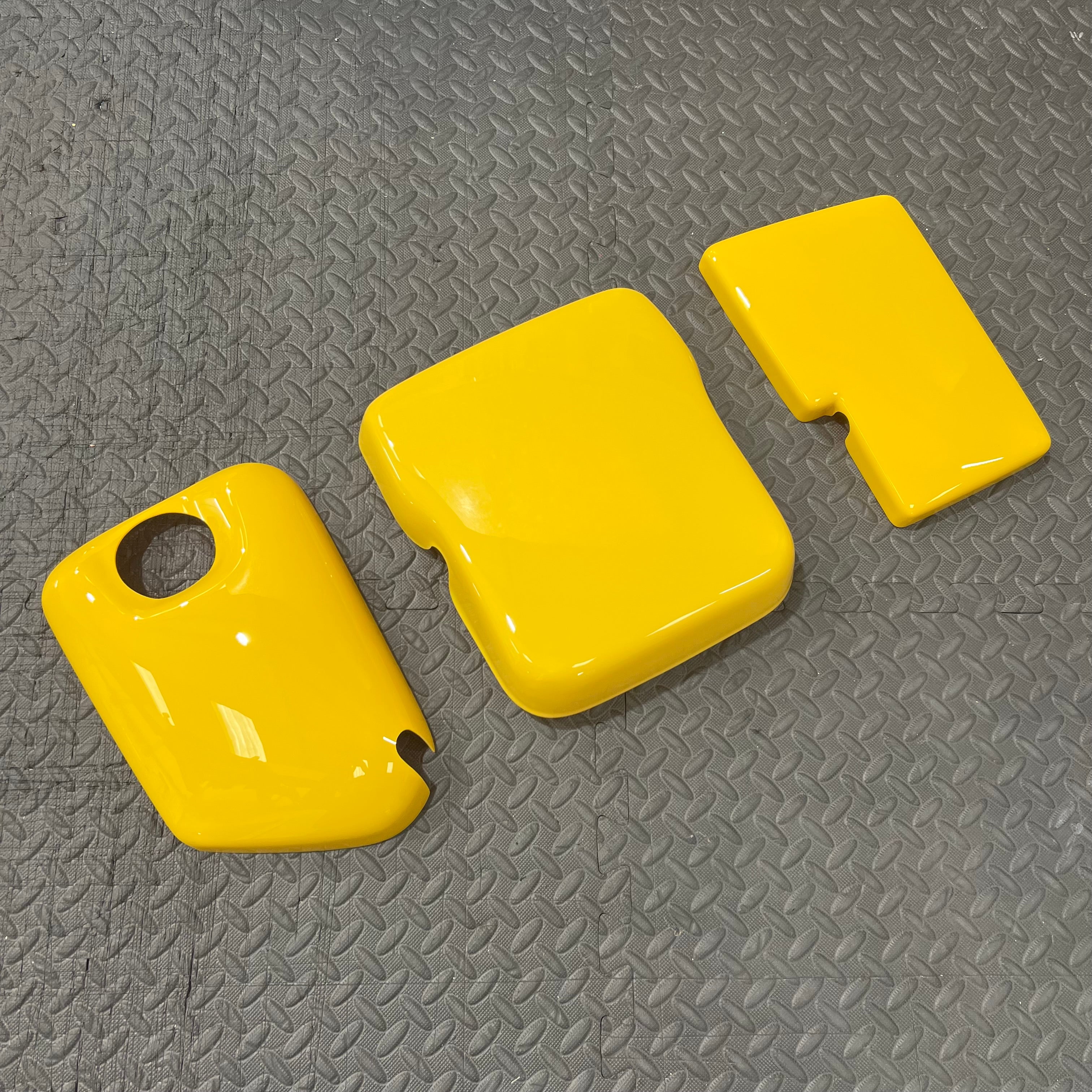 Proform Dress Up Kit - Mk3/3.5 Ford Focus - Gloss Yellow Plastic