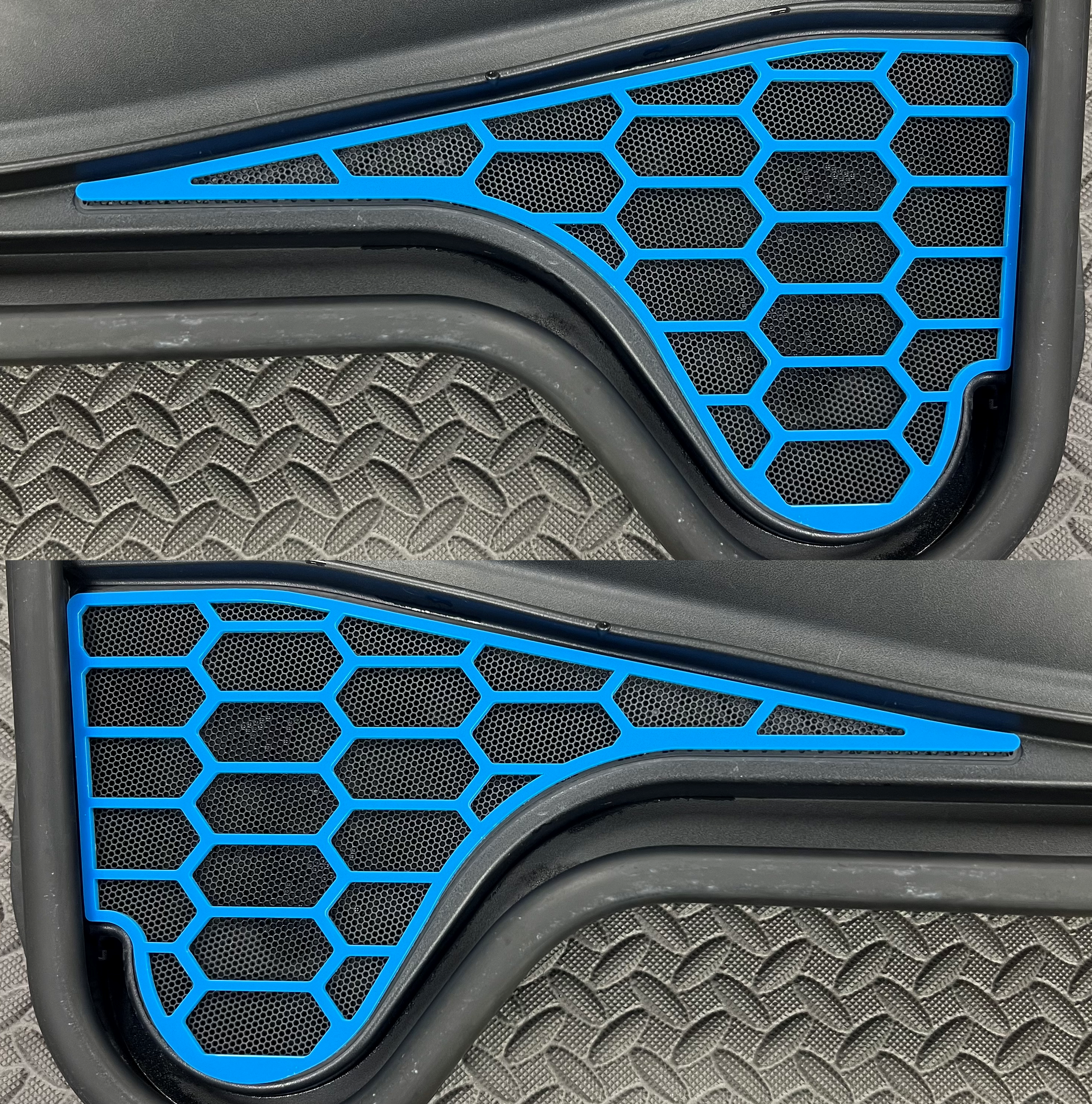 Mk4/4.5 Focus Scuttle Vent Covers - Light Blue 