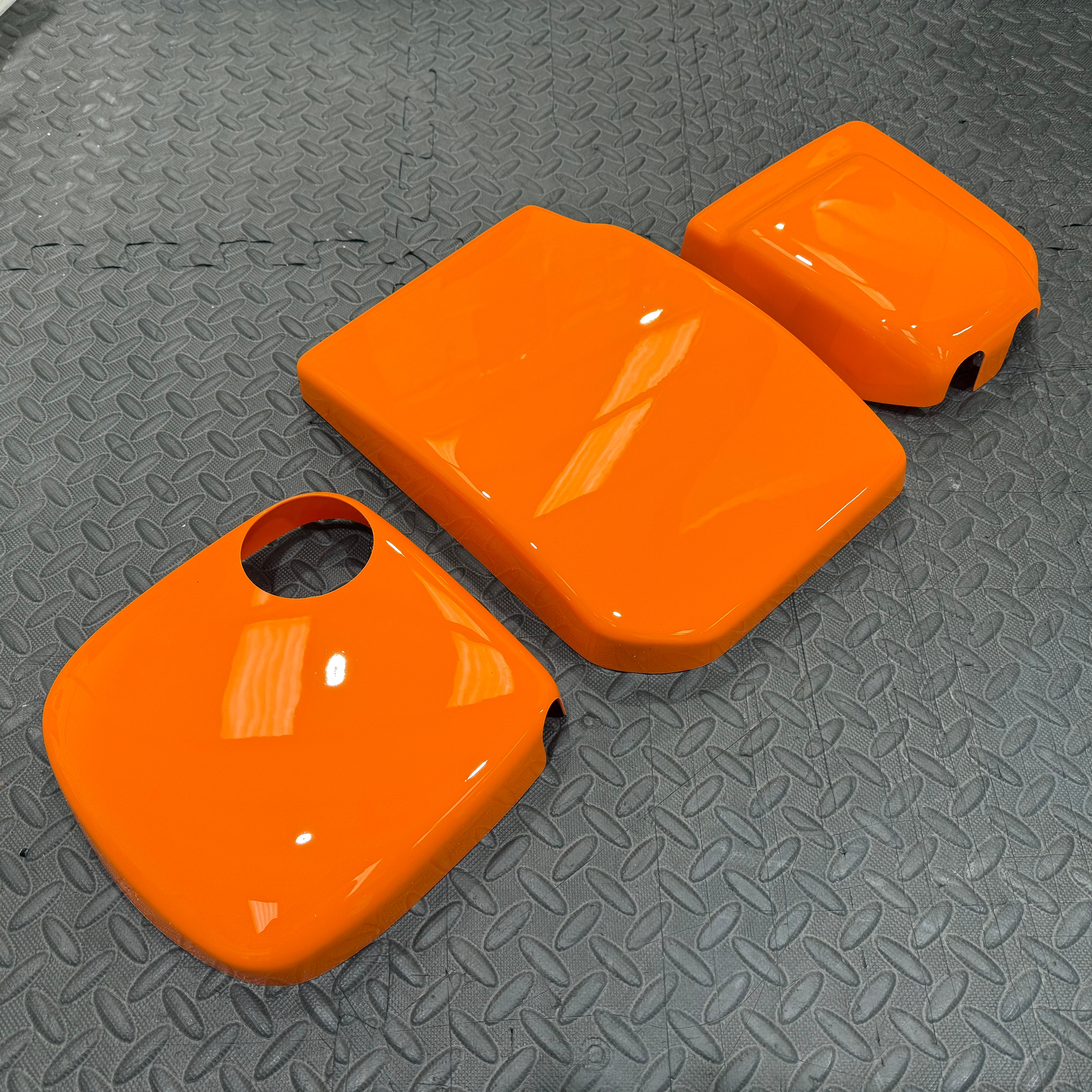 Proform Dress Up Kit - Mk4/4.5 Ford Focus - Gloss Orange Plastic