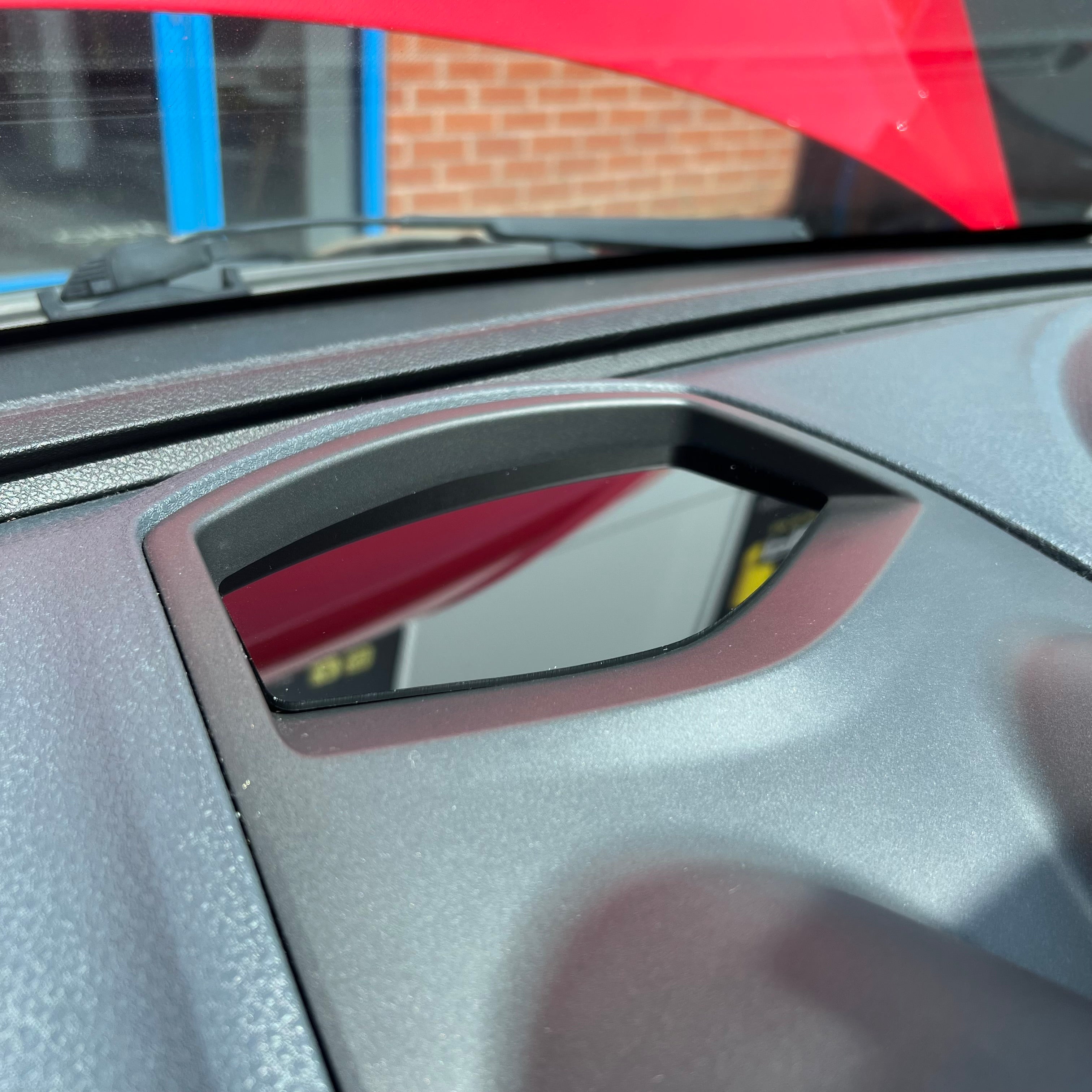 Proform Dash Insert Plate - Mk6 Fiesta - Gloss Black Plastic 