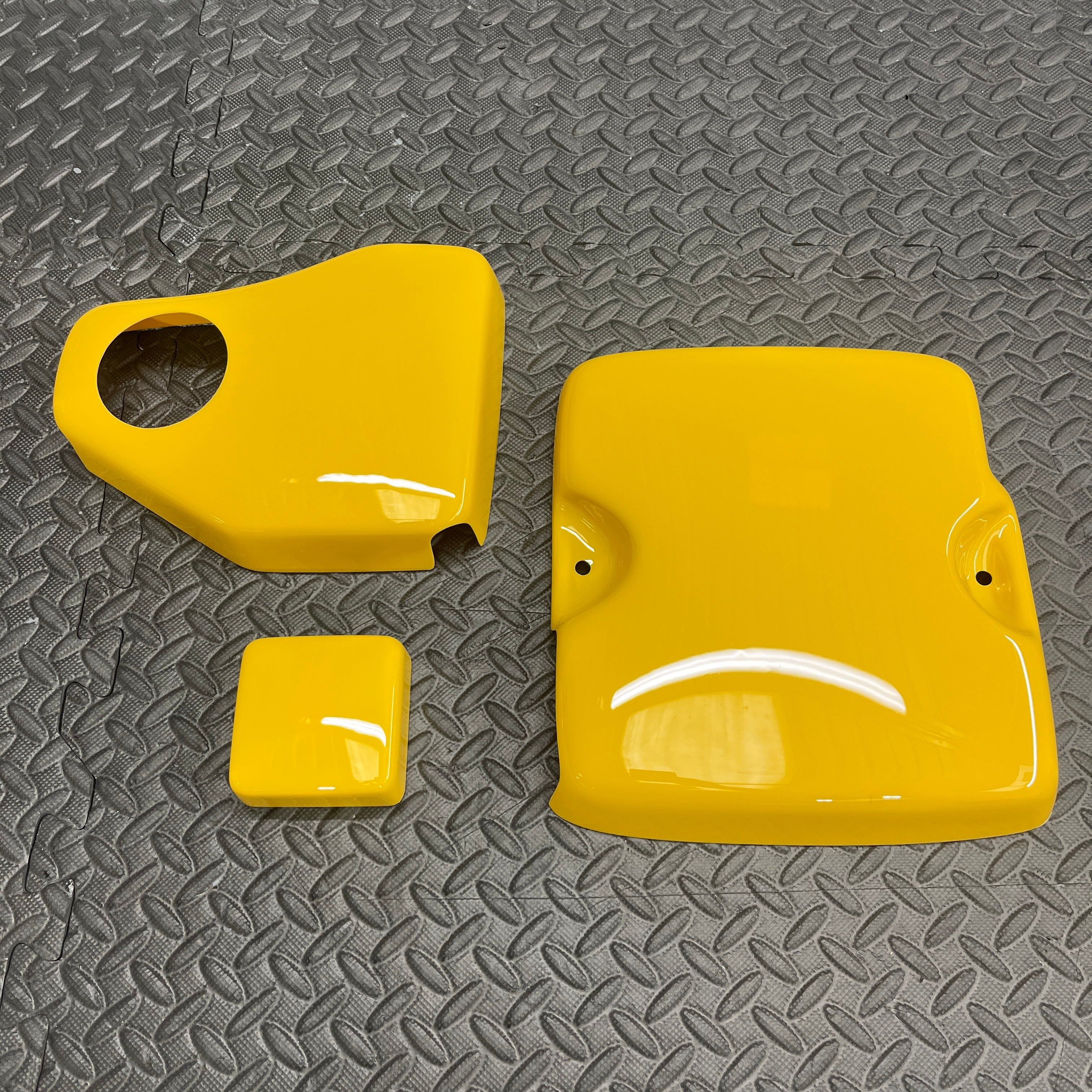 Proform Engine Bay Dress Up Kit - Mk6 Fiesta - All Other Variants - Gloss Yellow Plastic