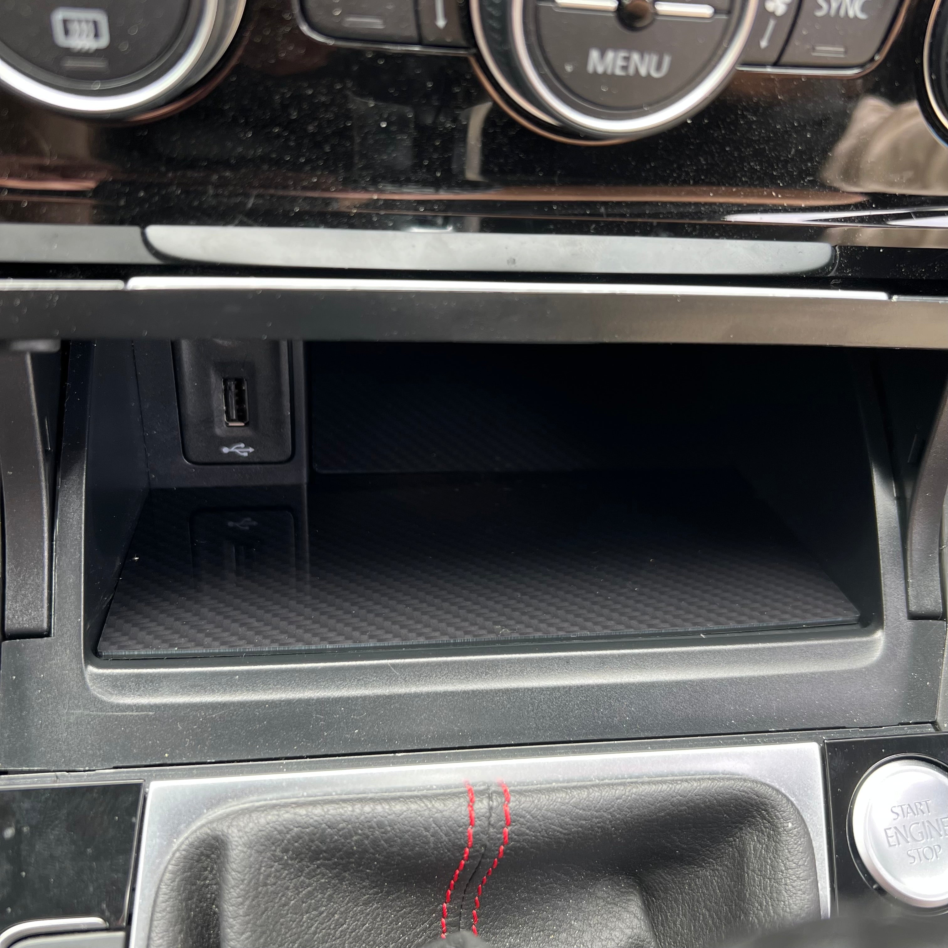 Proform Mk7/7.5 Golf Dash Insert Plate Set - Deluxe Carbon Fibre Effect Plastic