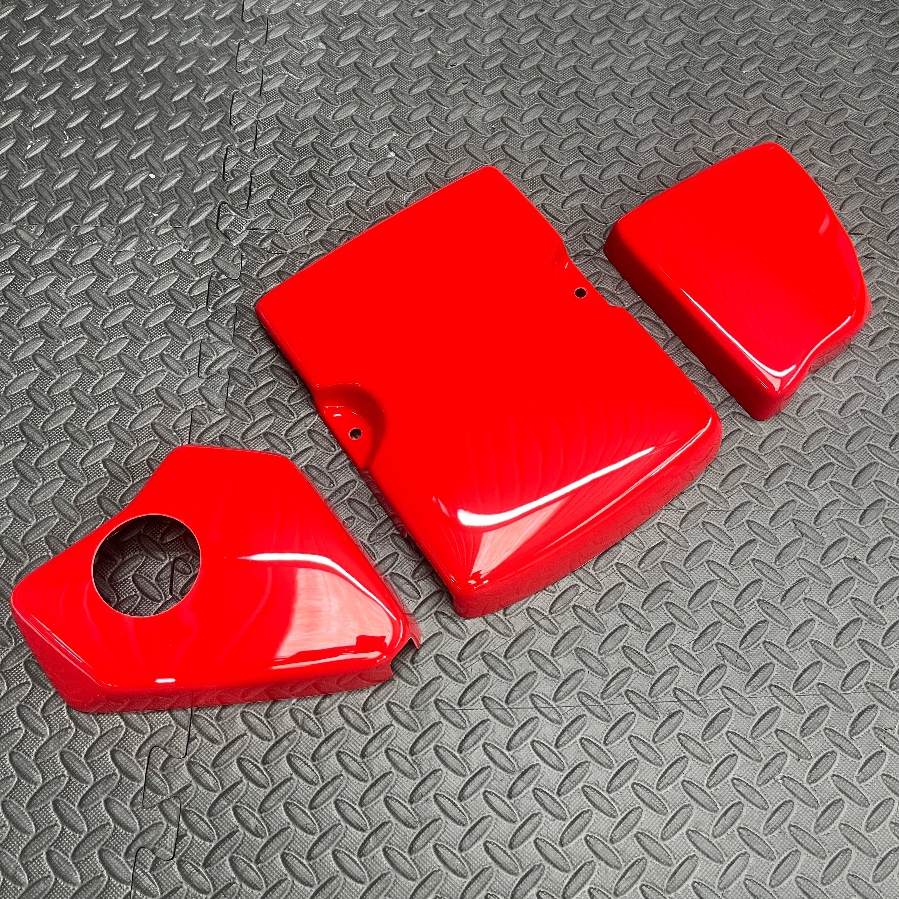 Proform Engine Bay Dress Up Kit - Mk7.5 Fiesta - Gloss Red Plastic