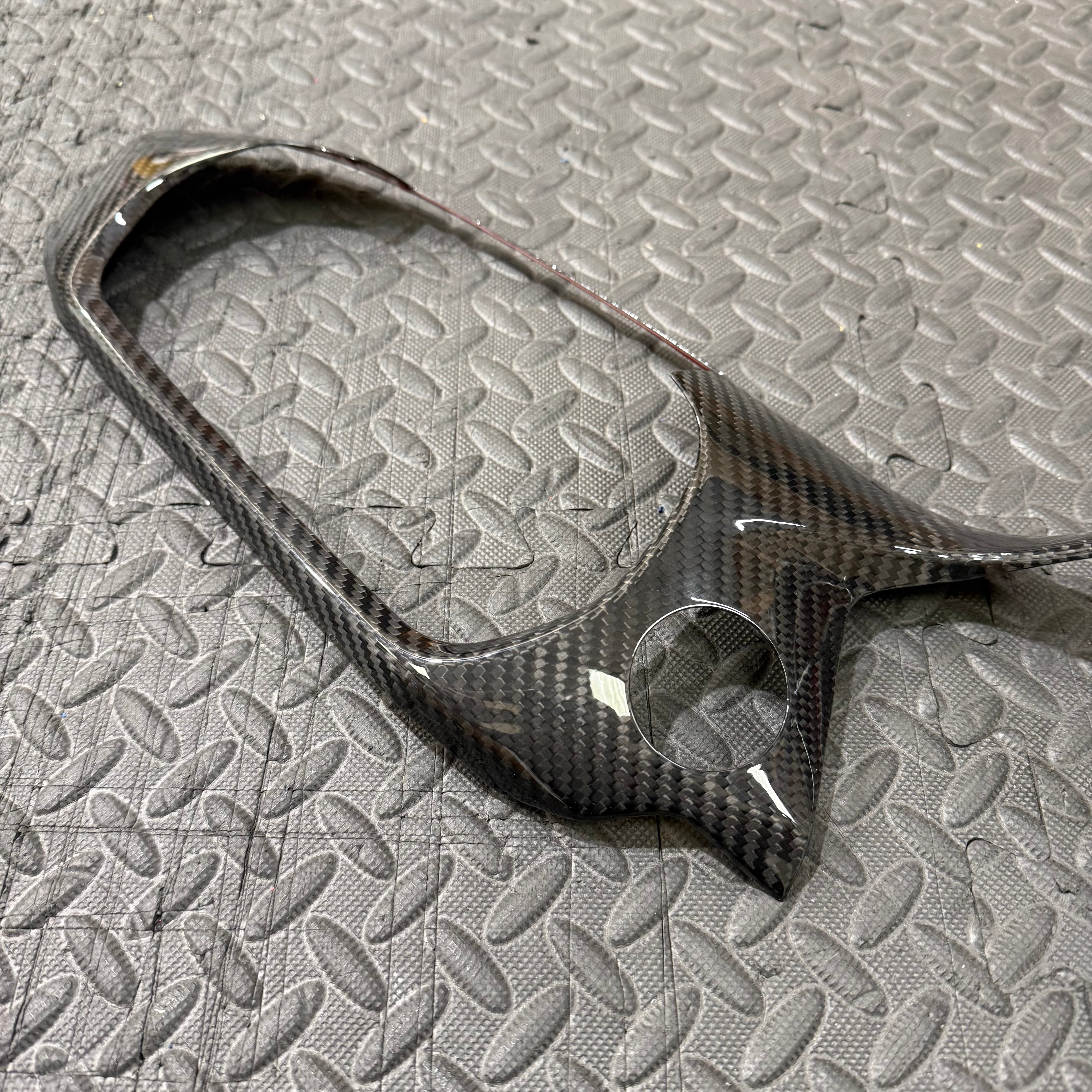 Mk8/8.5 Fiesta Real Carbon Fibre Dash Trim - Gloss Finish