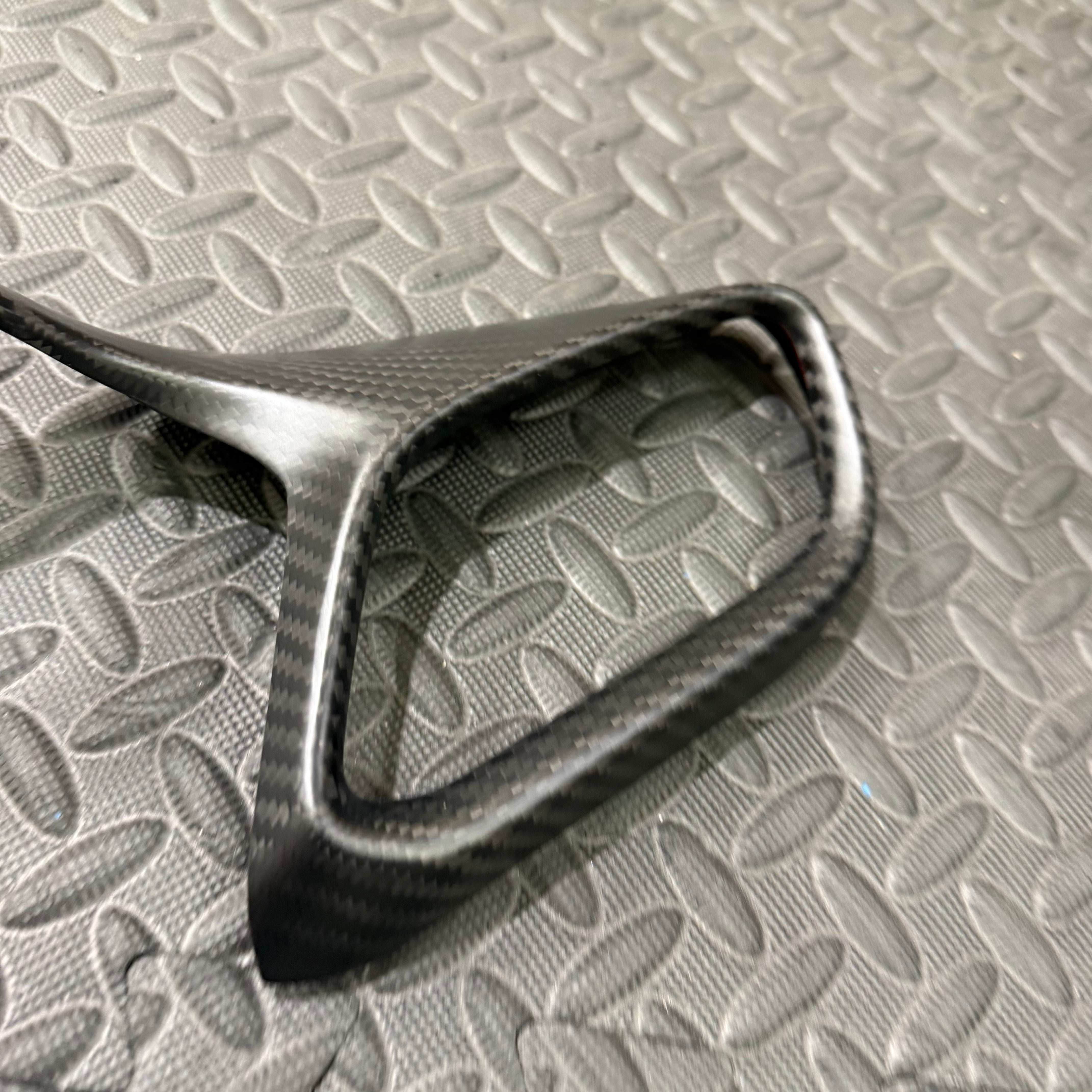 Mk8/8.5 Fiesta Real Carbon Fibre Dash Trim - Satin Finish