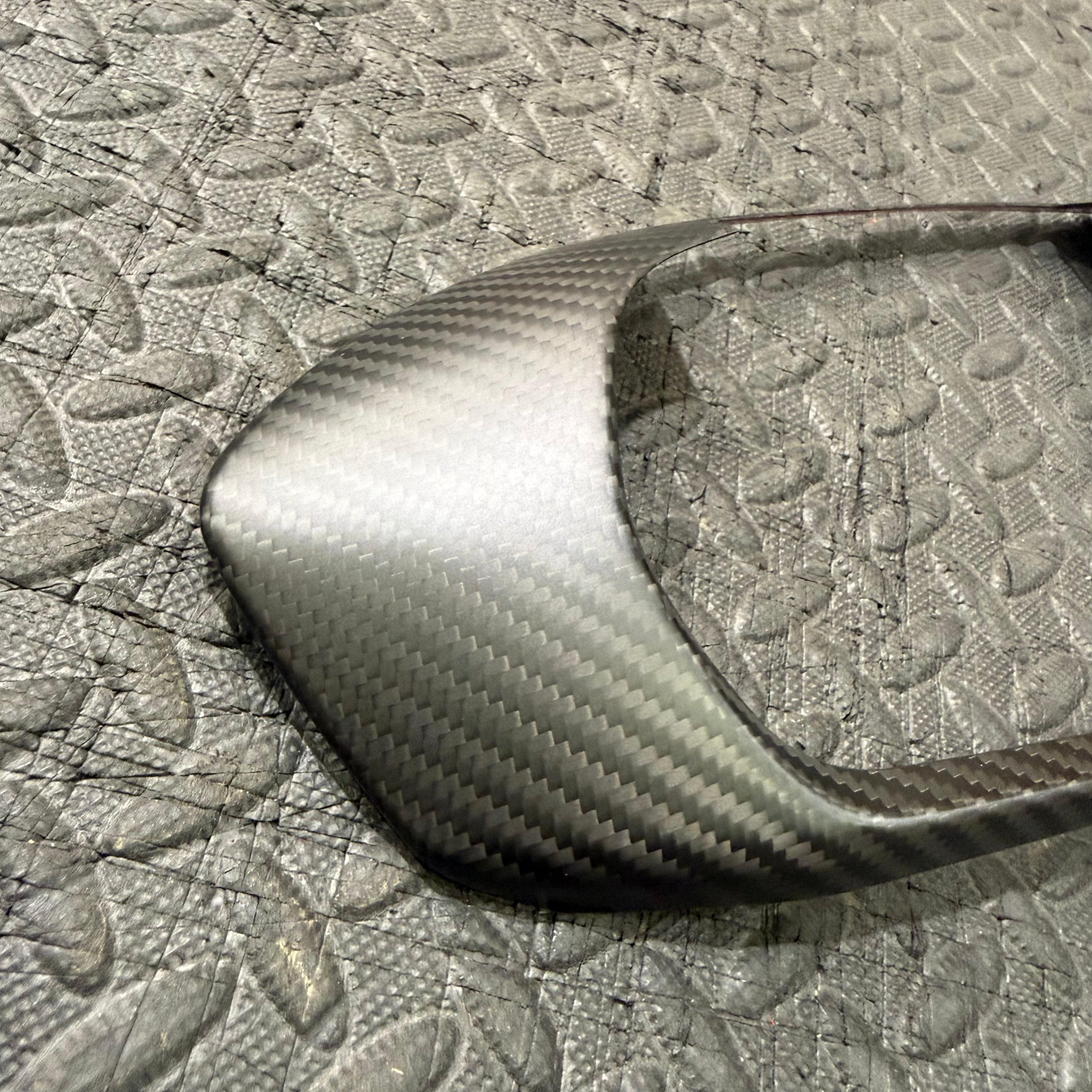Mk8/8.5 Fiesta Real Carbon Fibre Dash Trim - Satin Finish