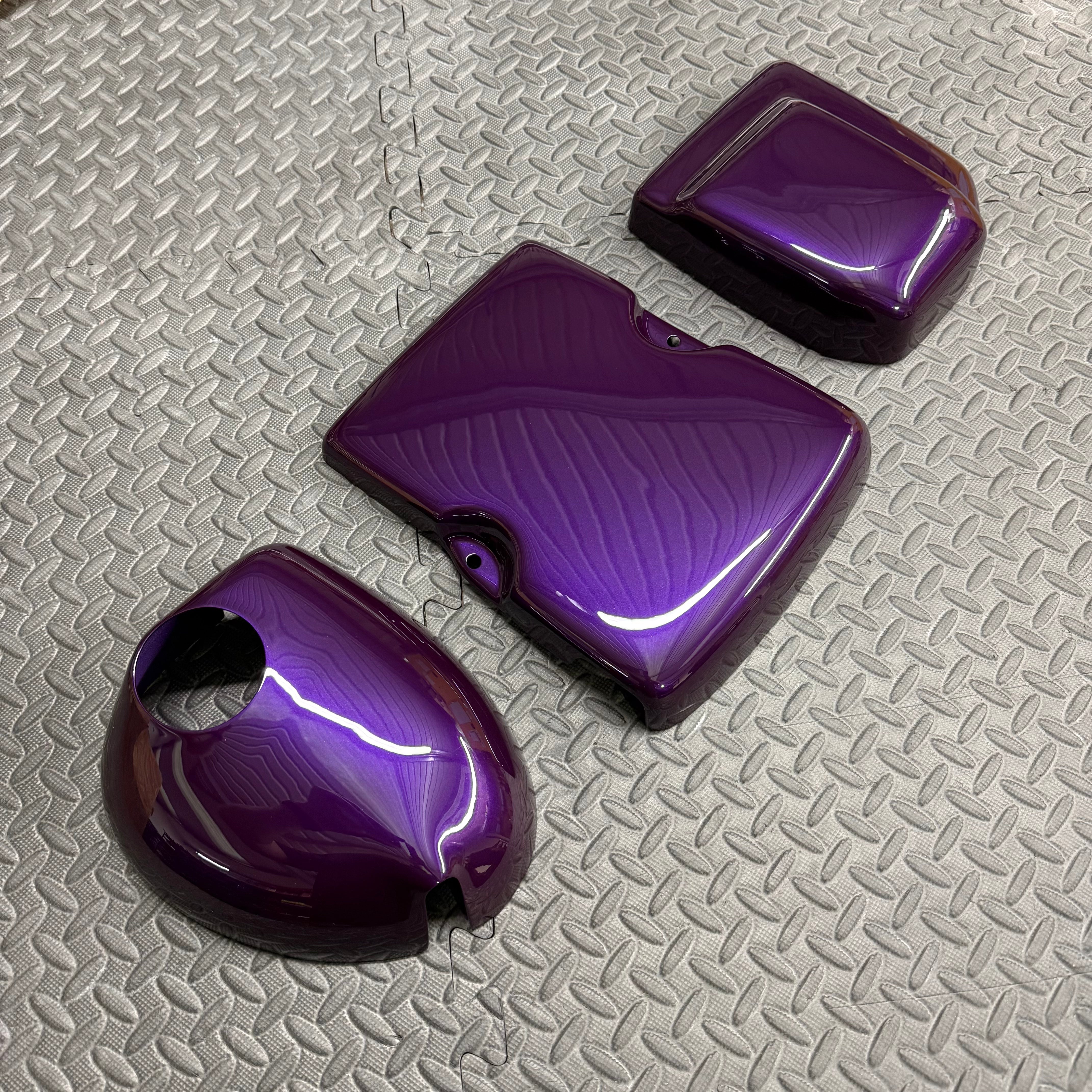 Engine Bay Dress Up Kit - Mk8/8.5 Fiesta / Mk2/2.5 Puma - Painted Purple Pearl