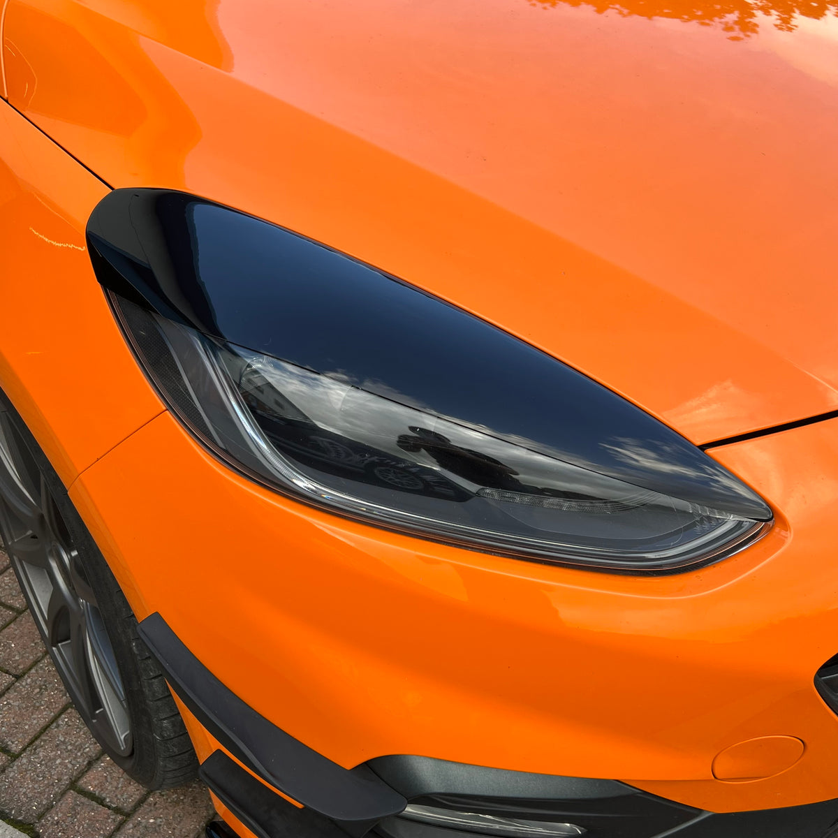 Proform Headlight Eyebrows - Mk8 Fiesta - Right Hand Side - Gloss Black