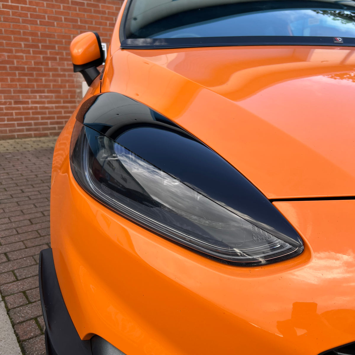 Proform Headlight Eyebrows - Mk8 Fiesta - Right Hand Side - Gloss Black