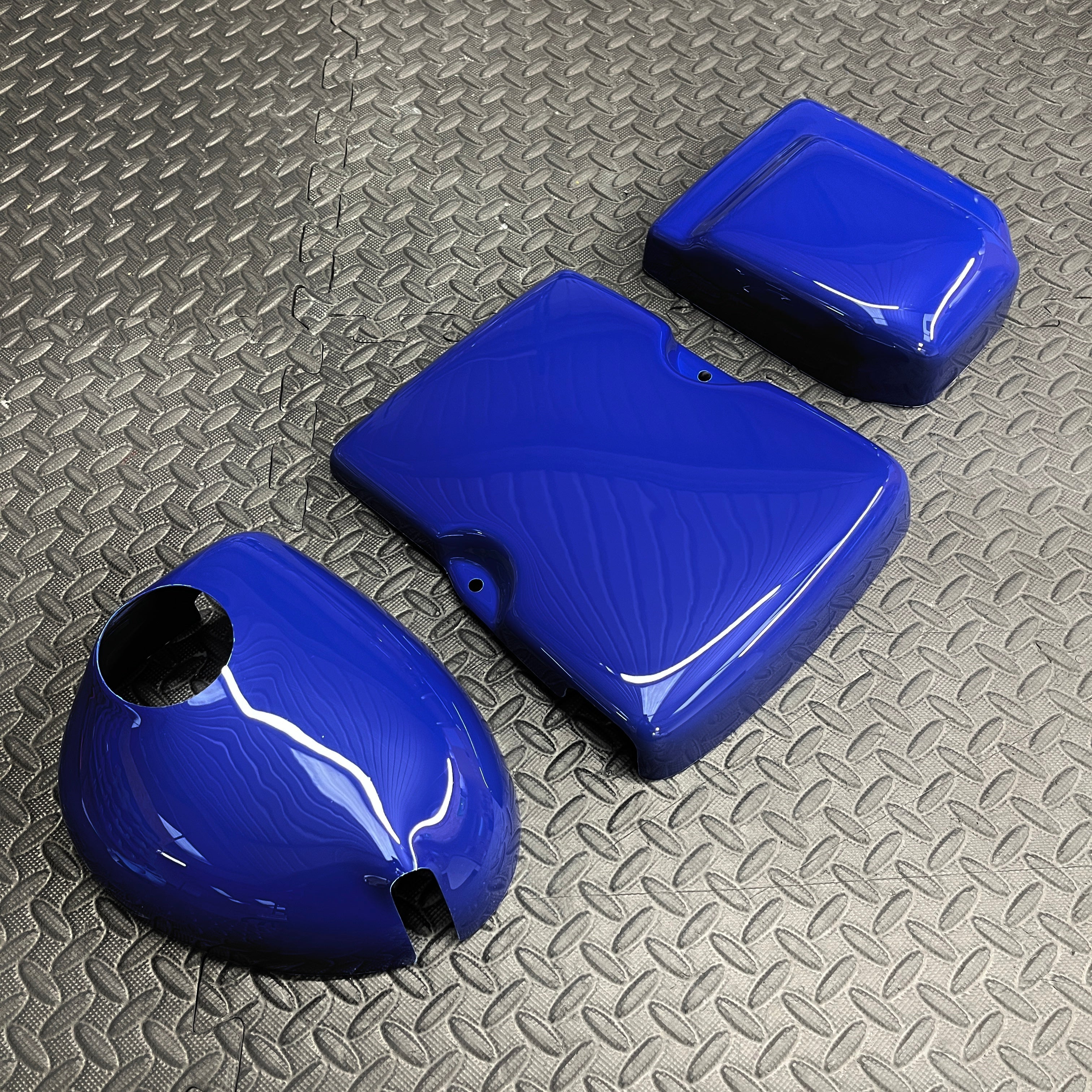 Proform Engine Bay Dress Up Kit - Mk8/8.5 Fiesta & Mk2/2.5 Puma - Gloss Blue Plastic