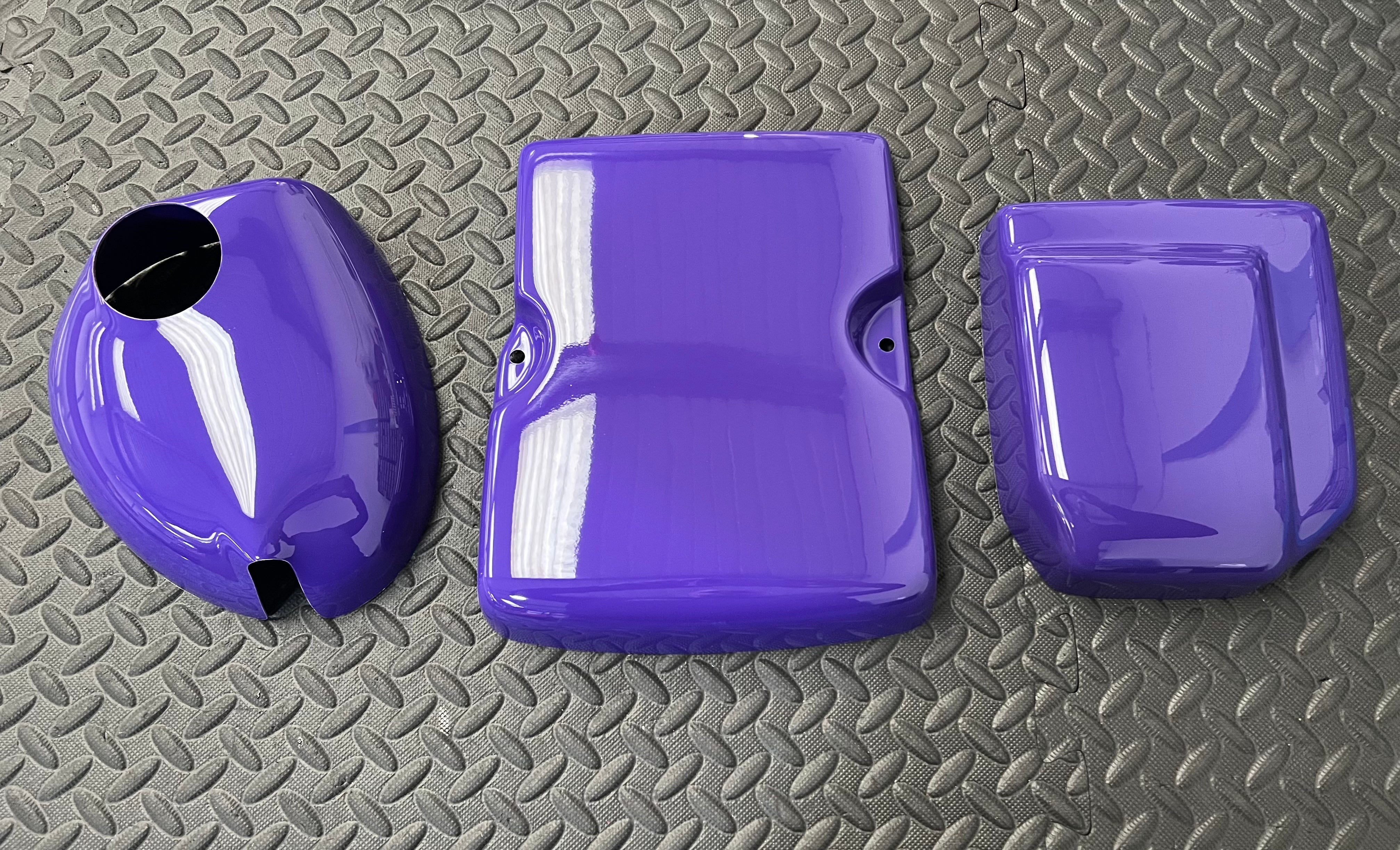 Proform Engine Bay Dress Up Kit - Mk8/8.5 Fiesta & Mk2/2.5 Puma - Gloss Purple Plastic
