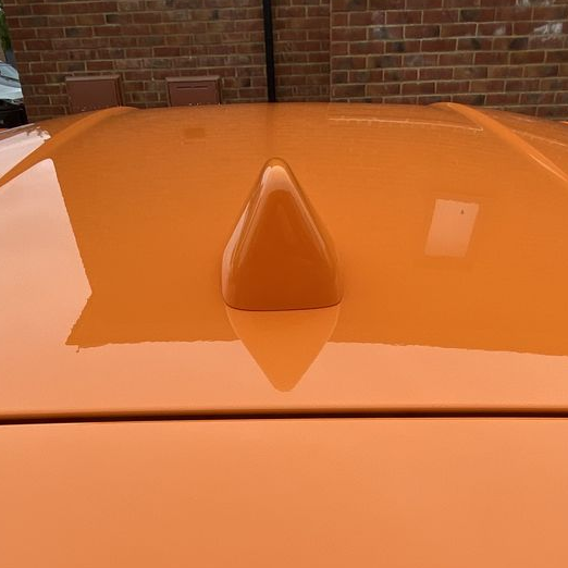 Proform New 'Shark Fin' Aerial - Mk8/8.5 Ford Fiesta / Mk2 Puma - Painted Tief Orange 