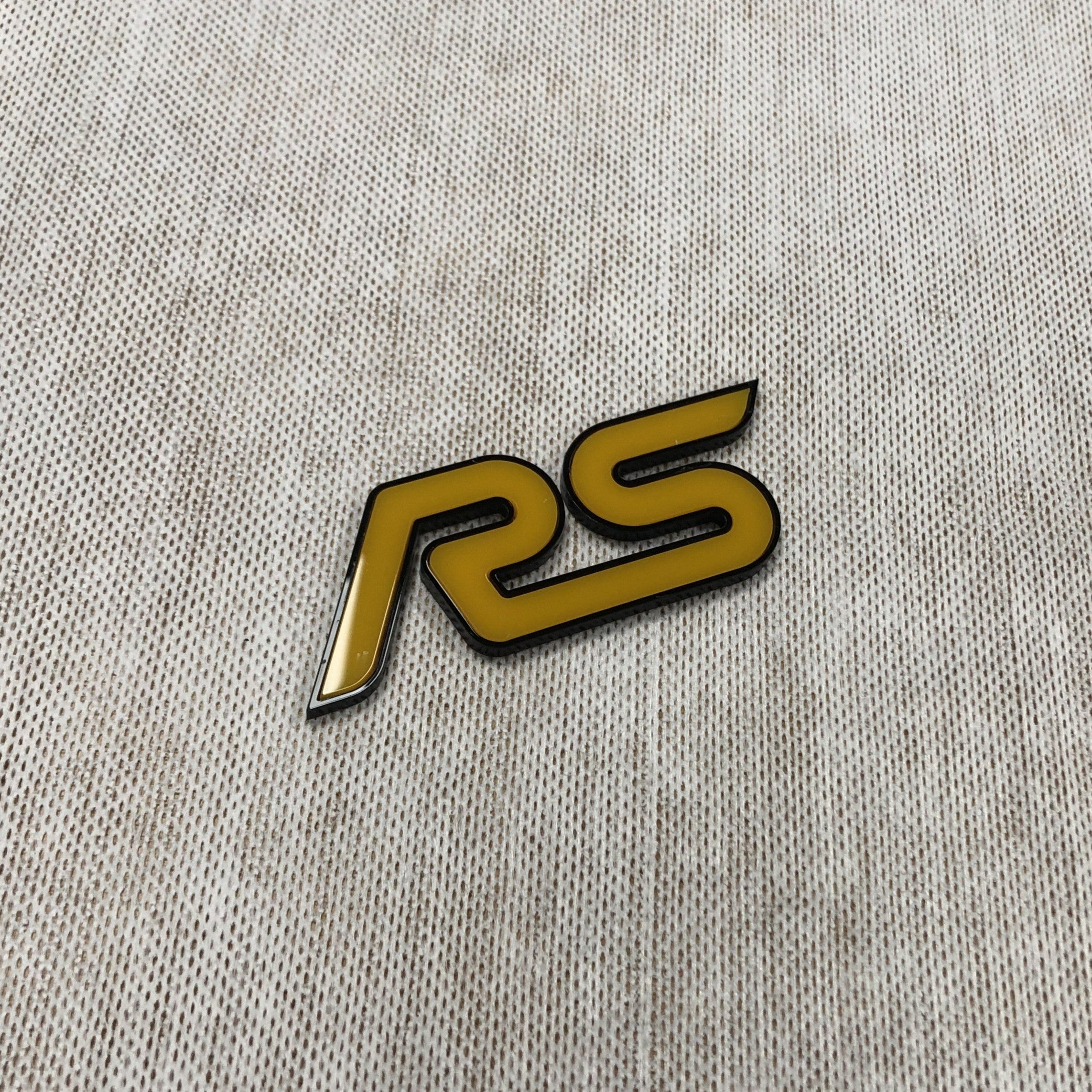 Plaque d'immatriculation Focus RS