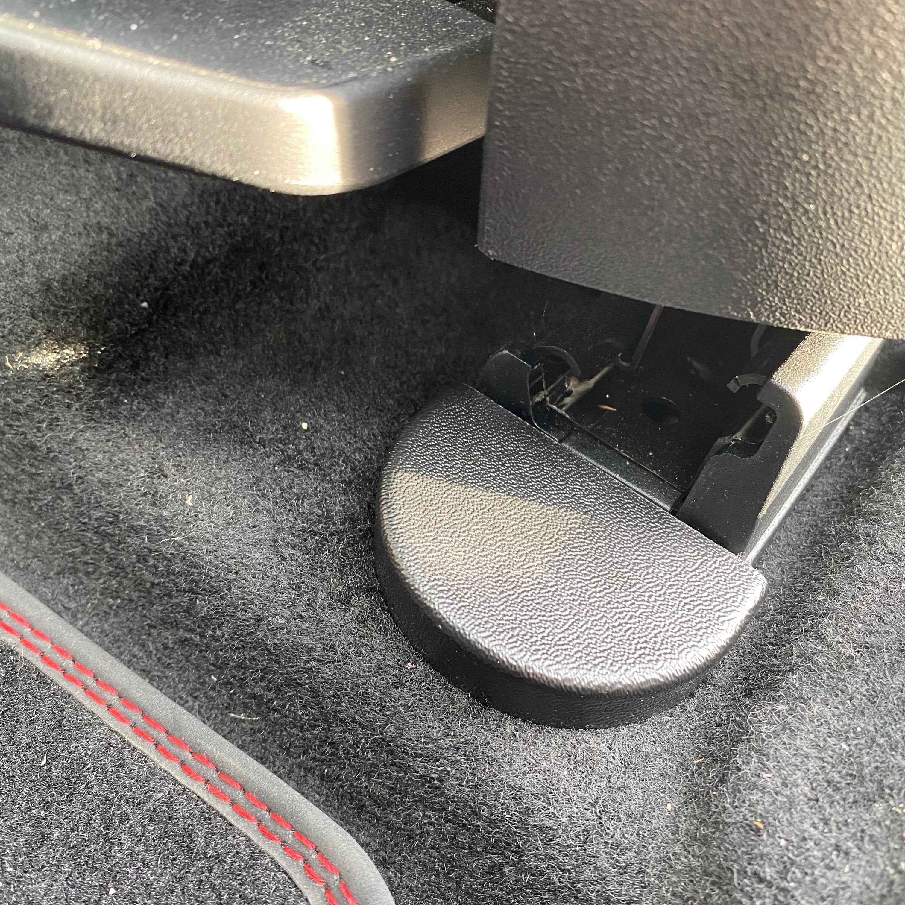 Proform Seat Rail End Covers - Mk8/8.5 Fiesta - Textured OEM Plastic