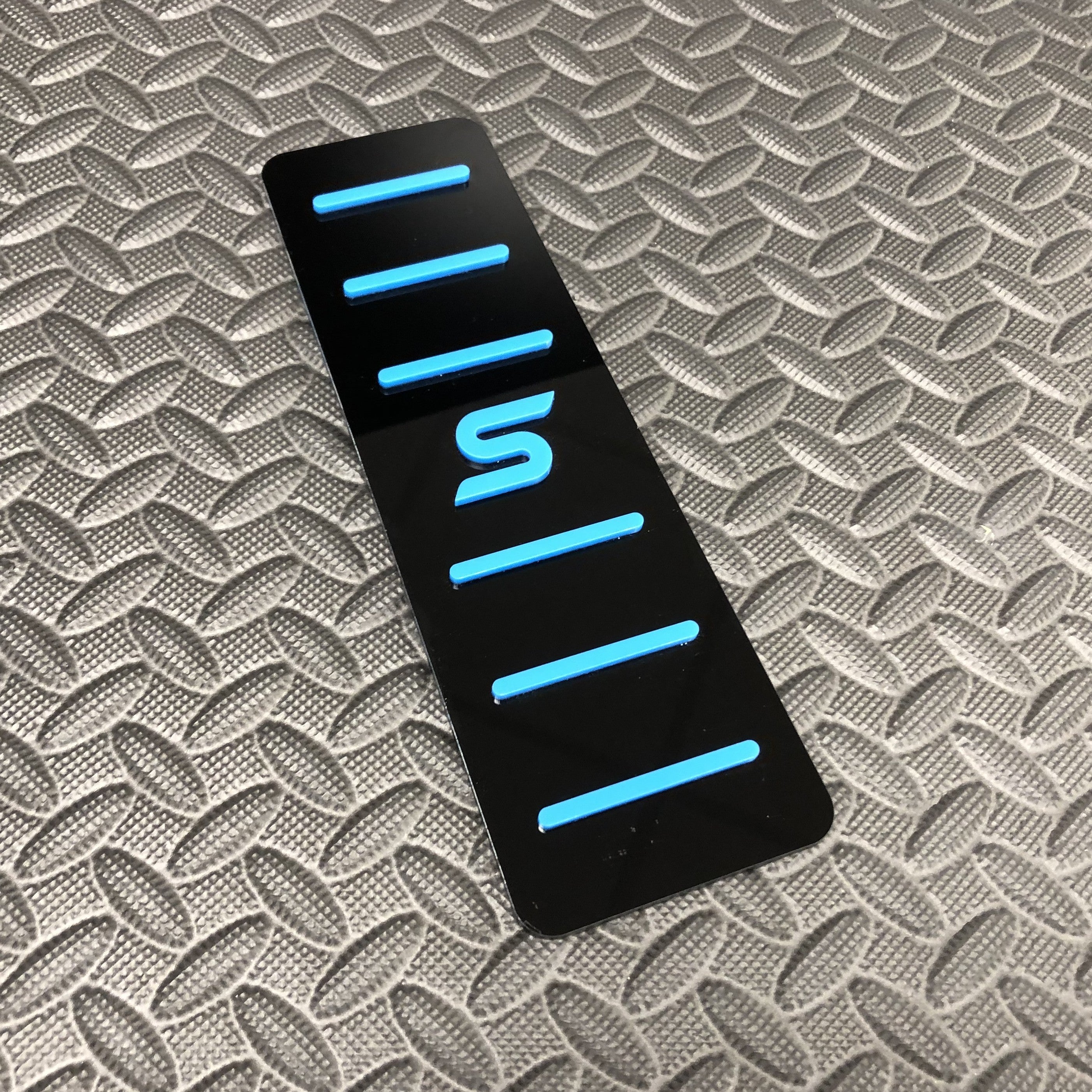 Mk3/3.5 Focus Dead Pedal / Foot Rest Plate  (4D Acrylic)