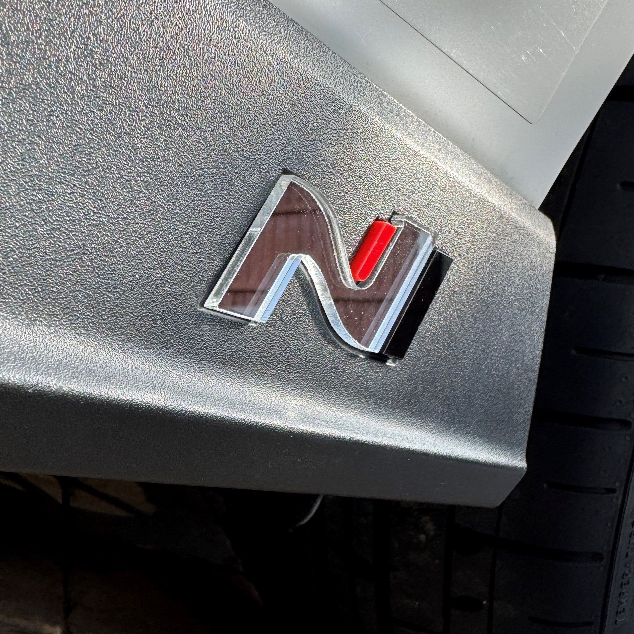 Hyundai i30N (Facelift) Side Skirt Acrylic Badges (Pair)