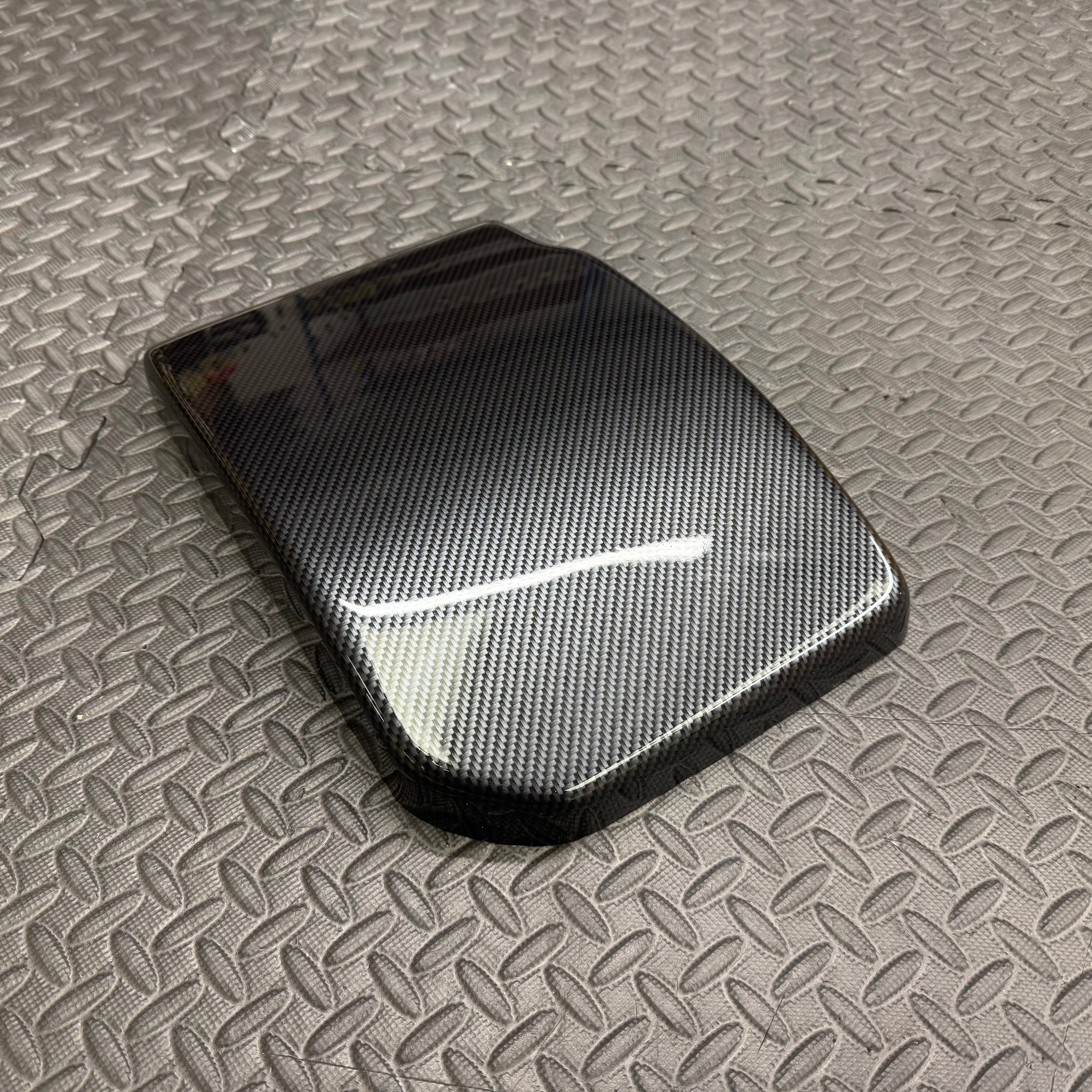 Proform Battery Cover - Vauxhall/Opel Corsa D inc VXR OPC - Deluxe Carbon Fibre Effect Plastic