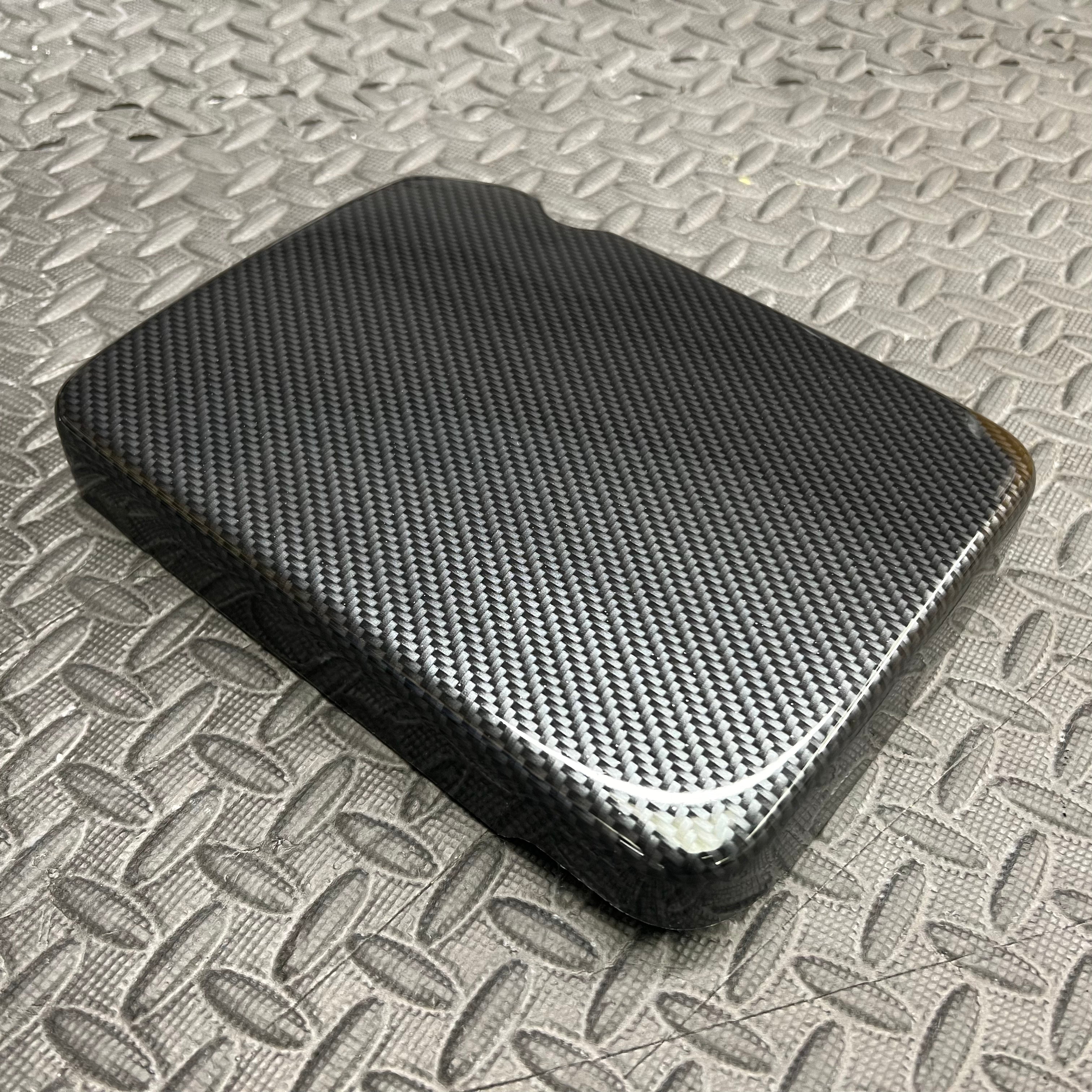 Proform Fuse Box Cover - Vauxhall / Opel Corsa E inc VXR OPC - Deluxe Carbon Fibre Effect Plastic