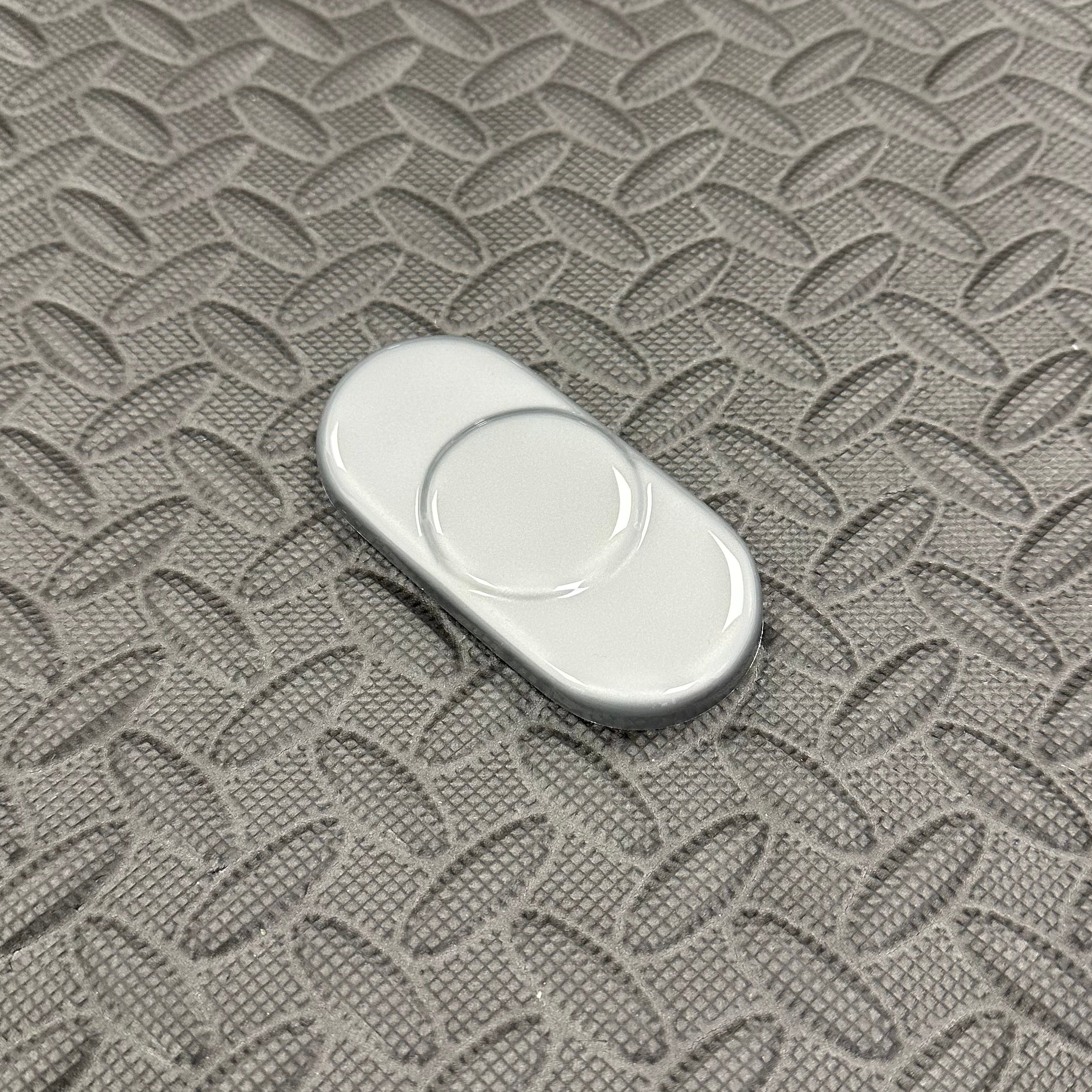 Proform Screen Washer Bottle Cap Cover - Ford Focus Mk1 - Gloss Grey Plastic