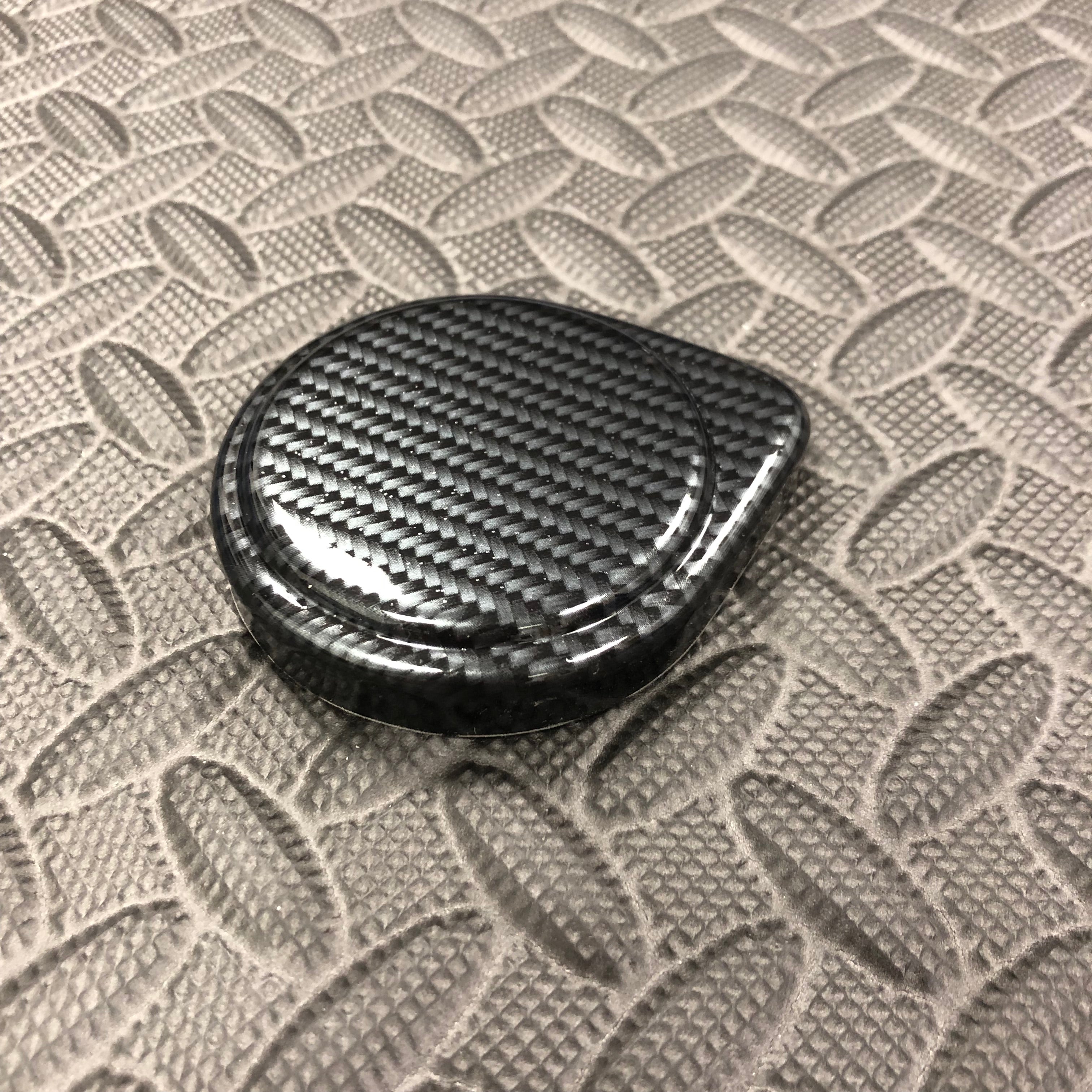 Washer Bottle Cap Cover Carbon Fibre Effect