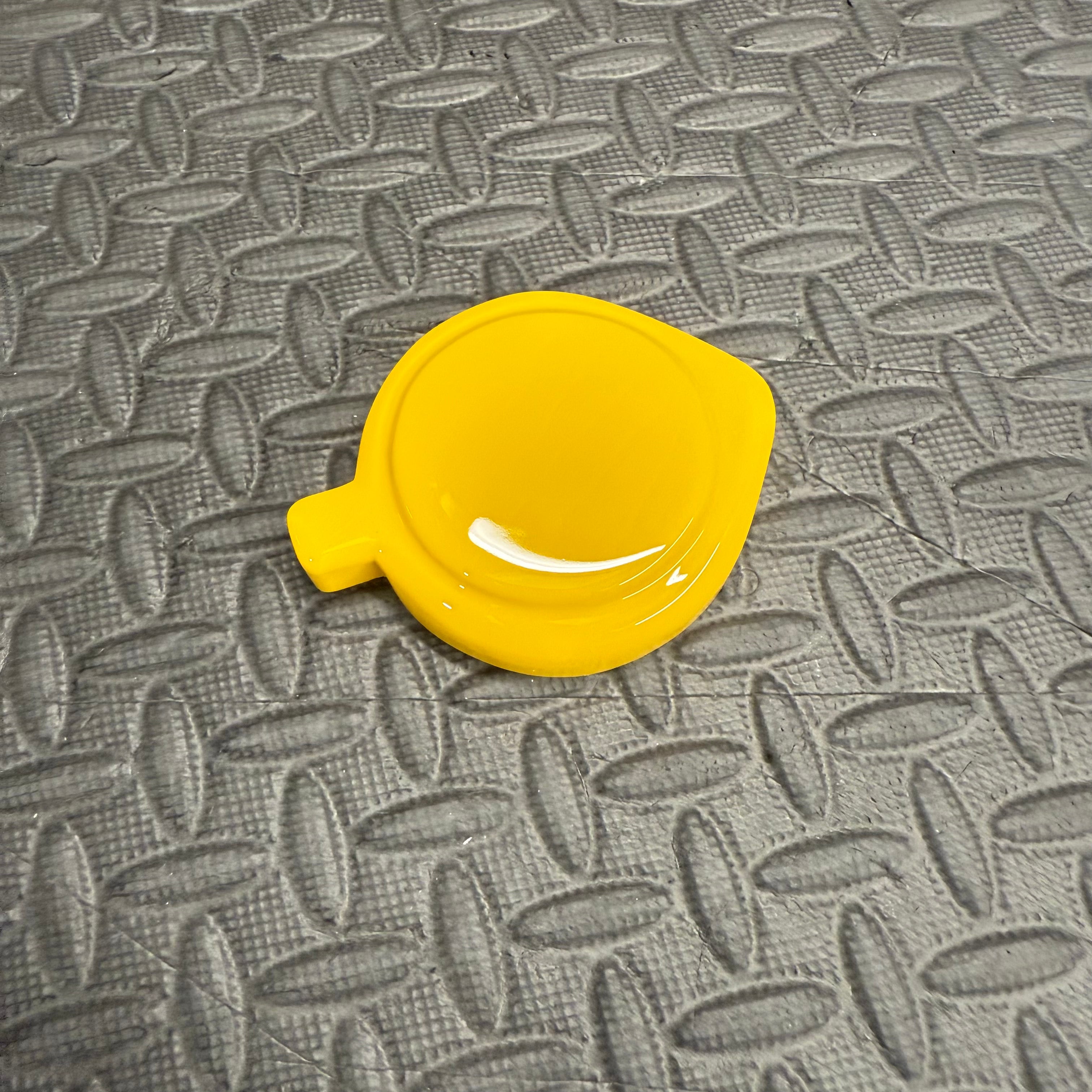 Proform Screen Washer Bottle Cap Cover - Mk8/8.5 Fiesta & Mk2/2.5 Puma - Gloss Yellow Plastic