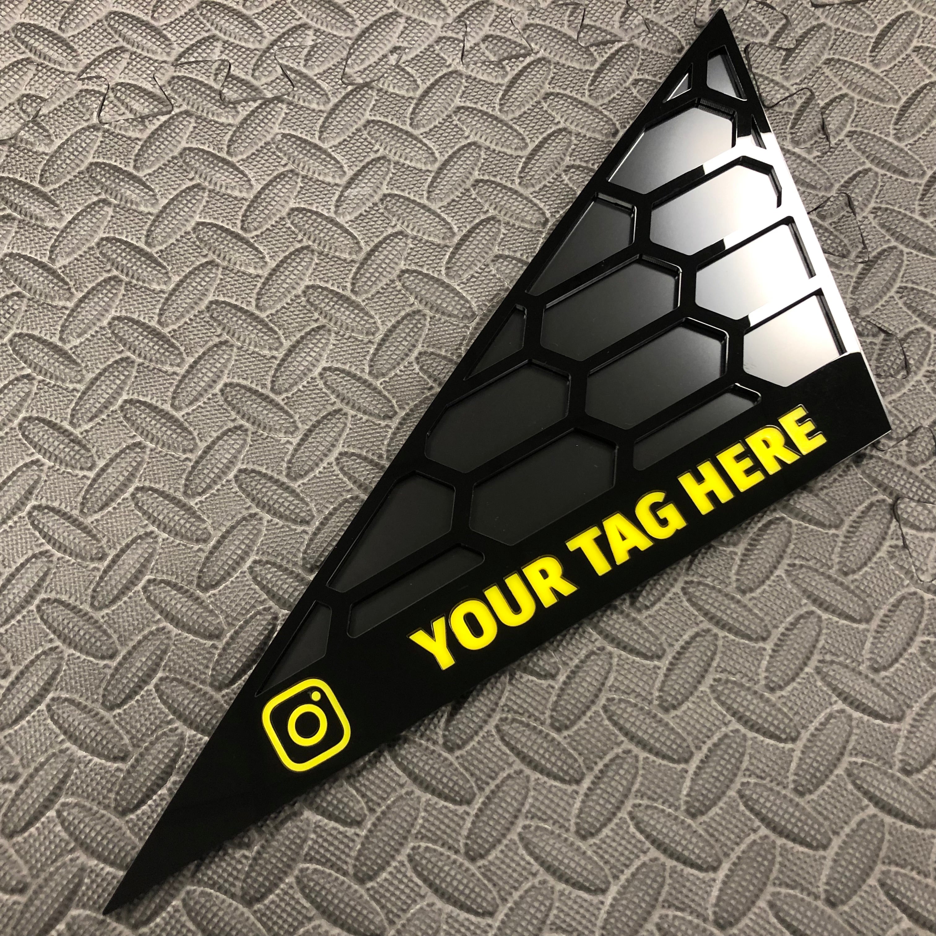 Inserts de vitres de custode avant pour Opel Astra J (y compris VXR OPC) (paire)